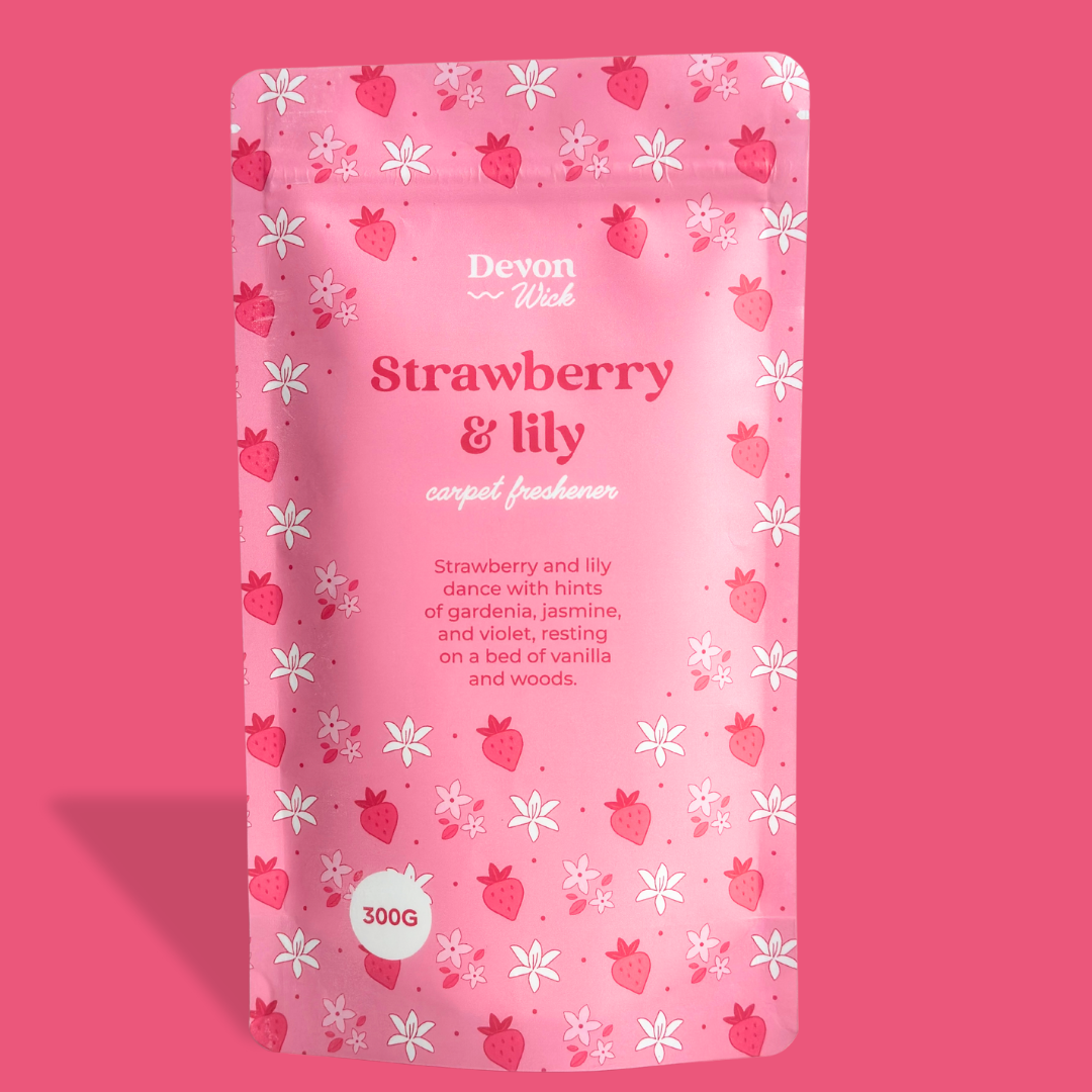 Strawberry & Lily Carpet Freshener