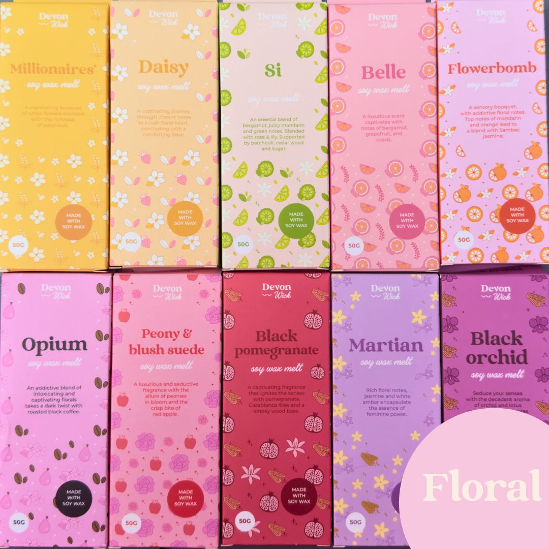 Floral Wax Melt Snap Bar Bundle