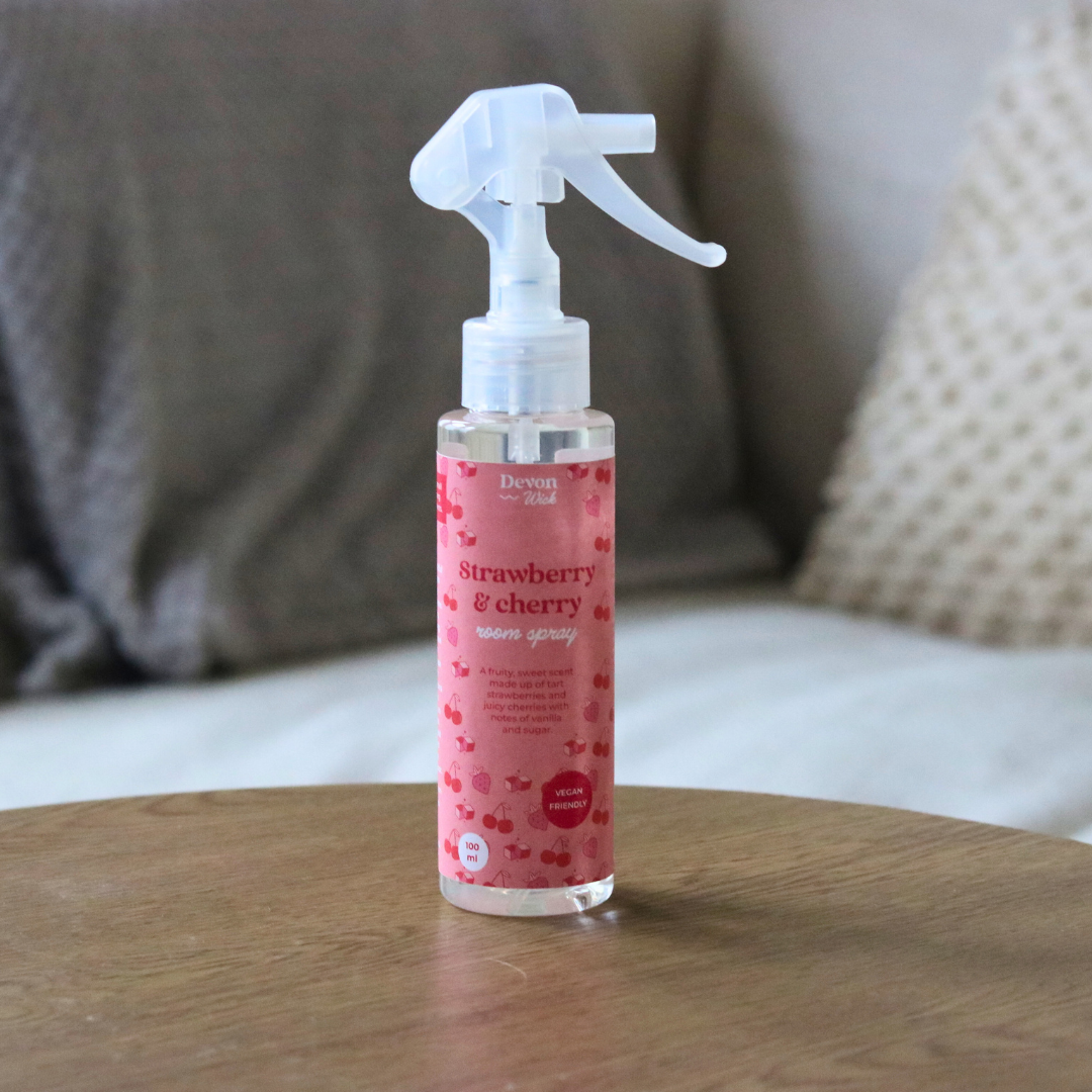 Strawberry & Cherry Room & Linen Spray