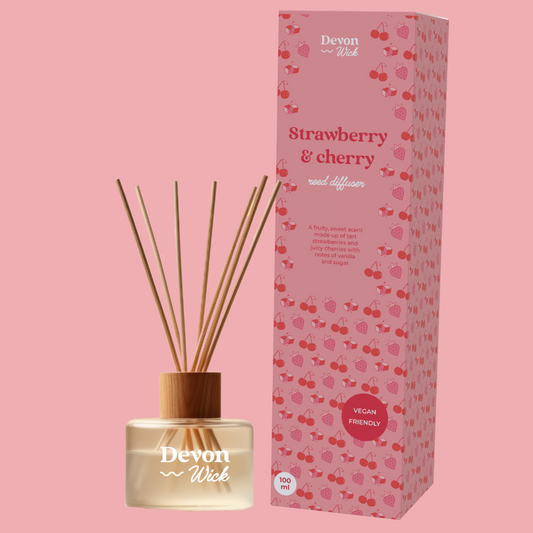 Strawberry & Cherry Reed Diffuser