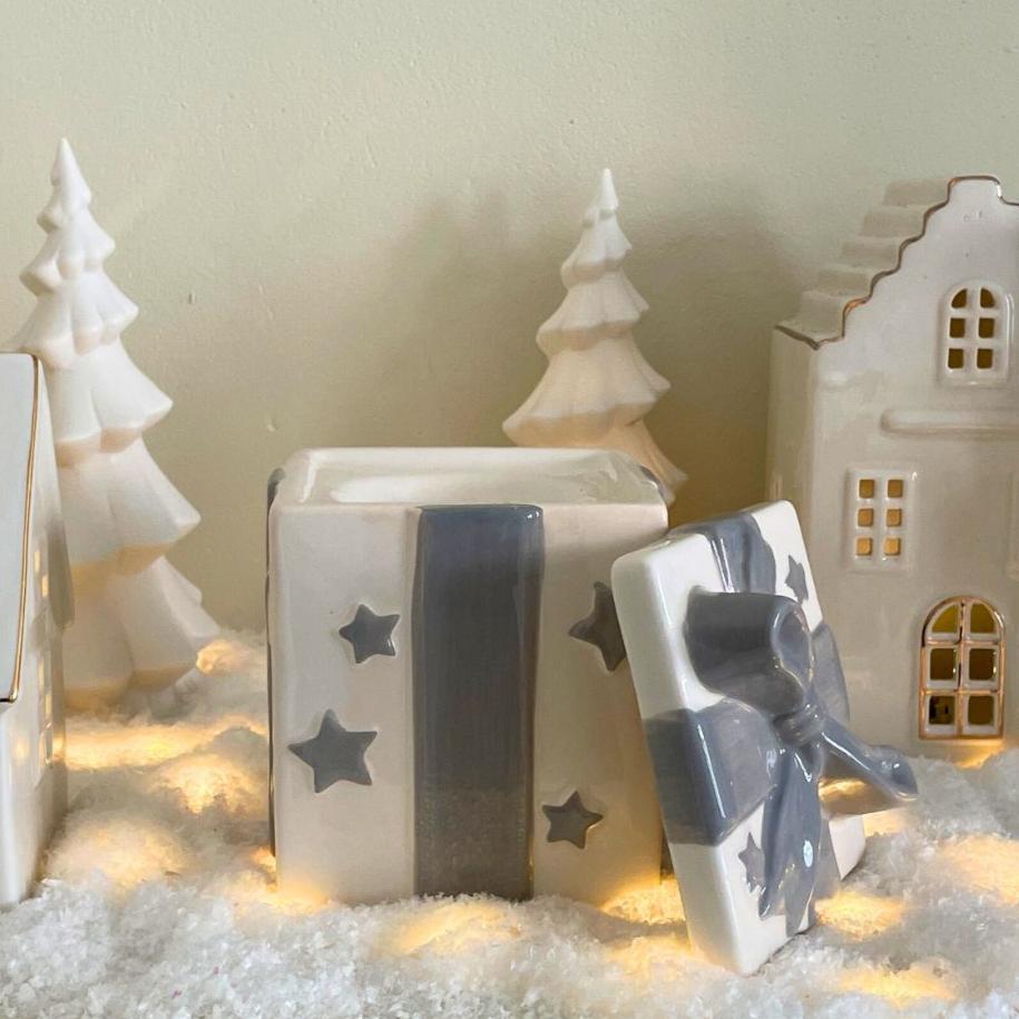 Christmas Present Tealight Wax Melter