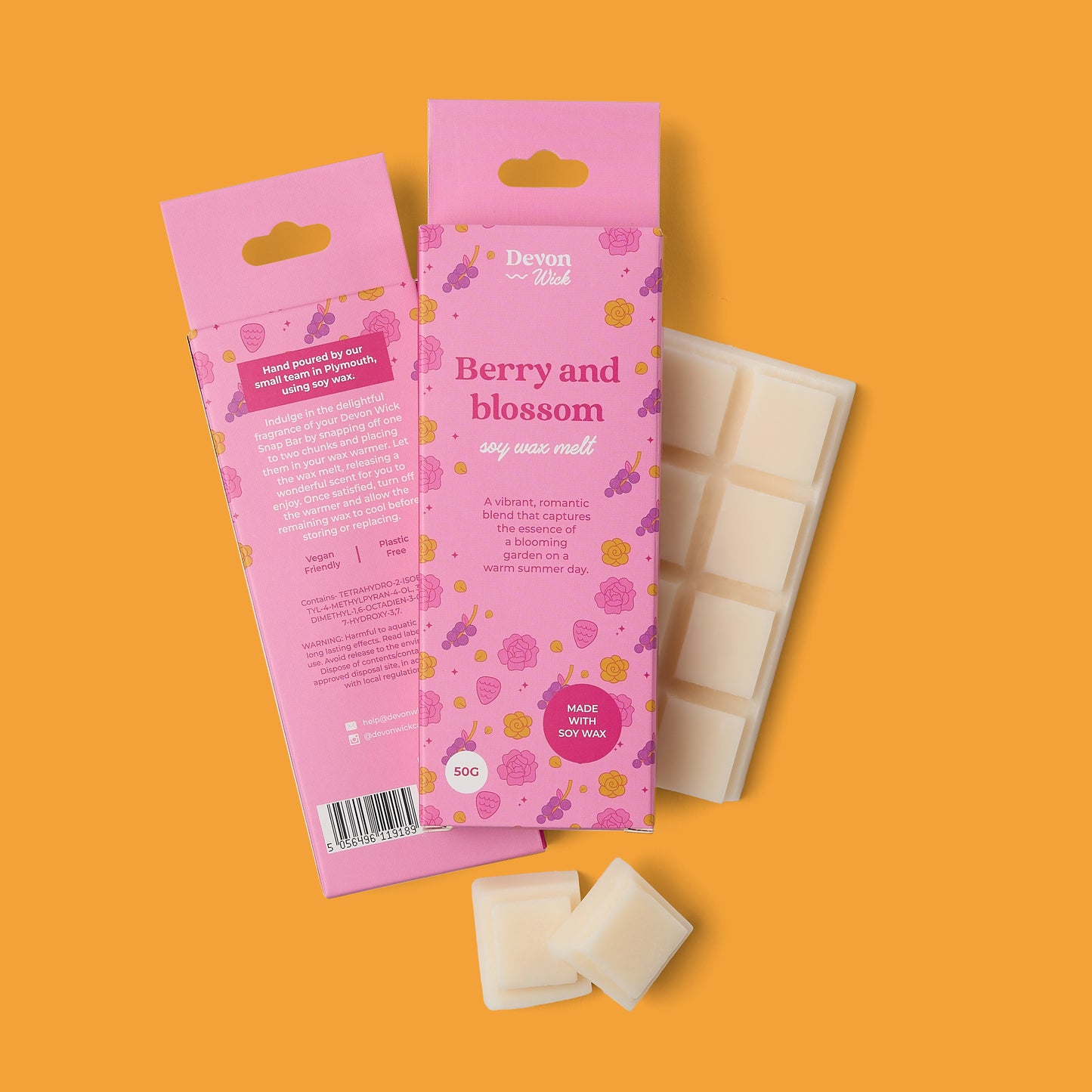 Berry and Blossom Snap Bar Wax Melts