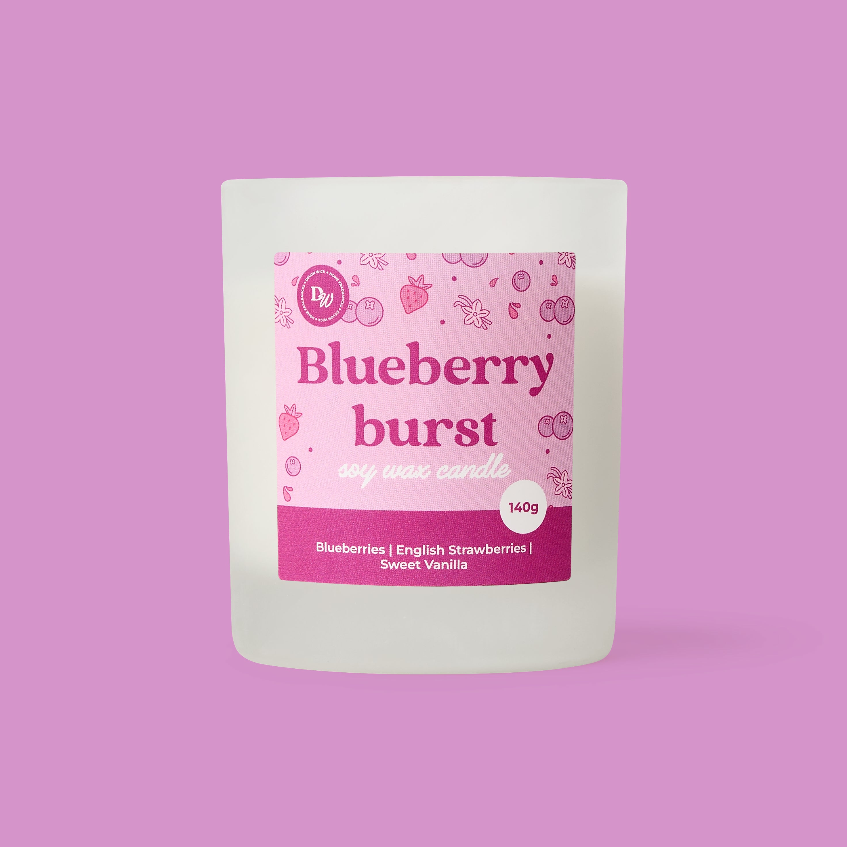 Blueberry Burst Soy Wax Candle