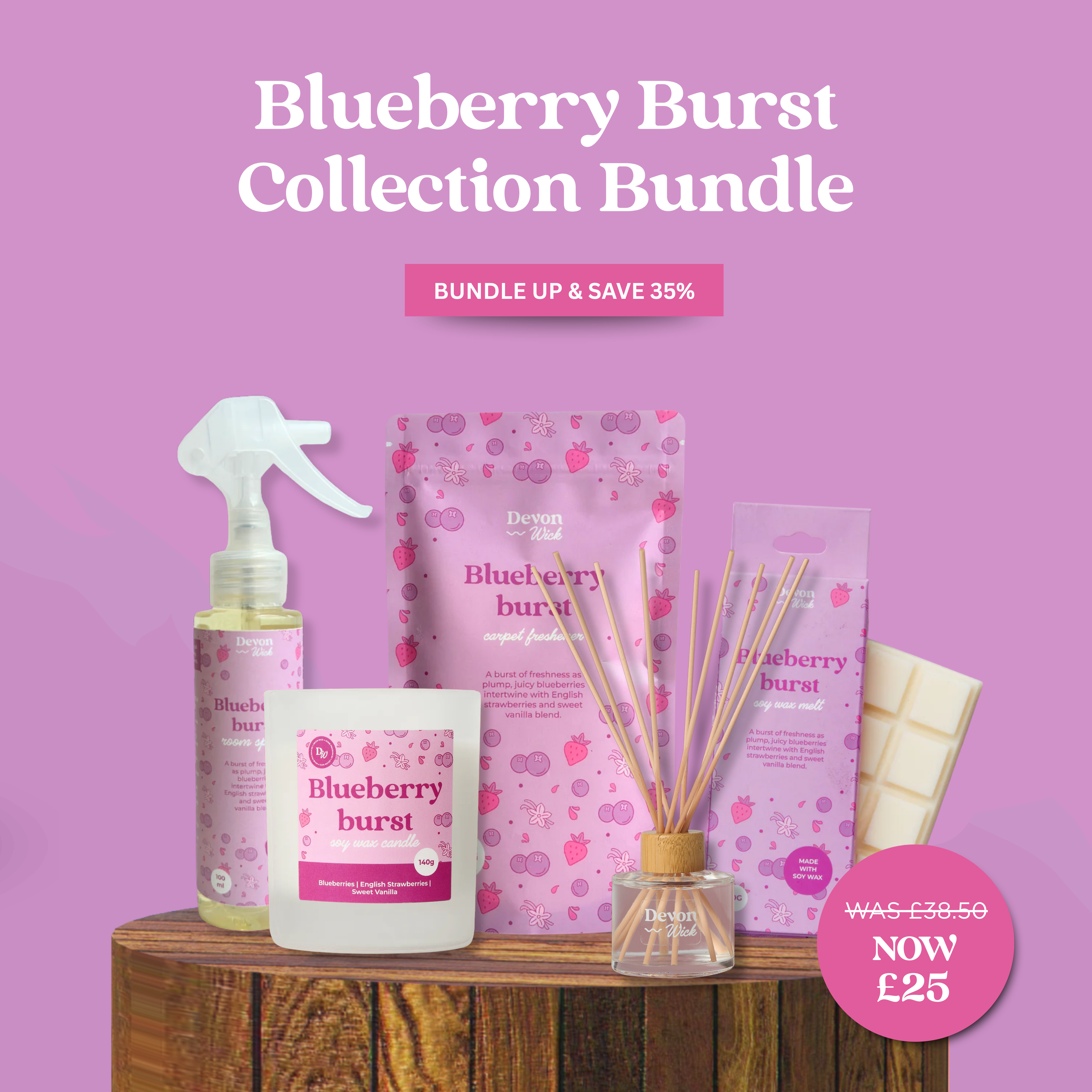Blueberry Burst Collection Bundle