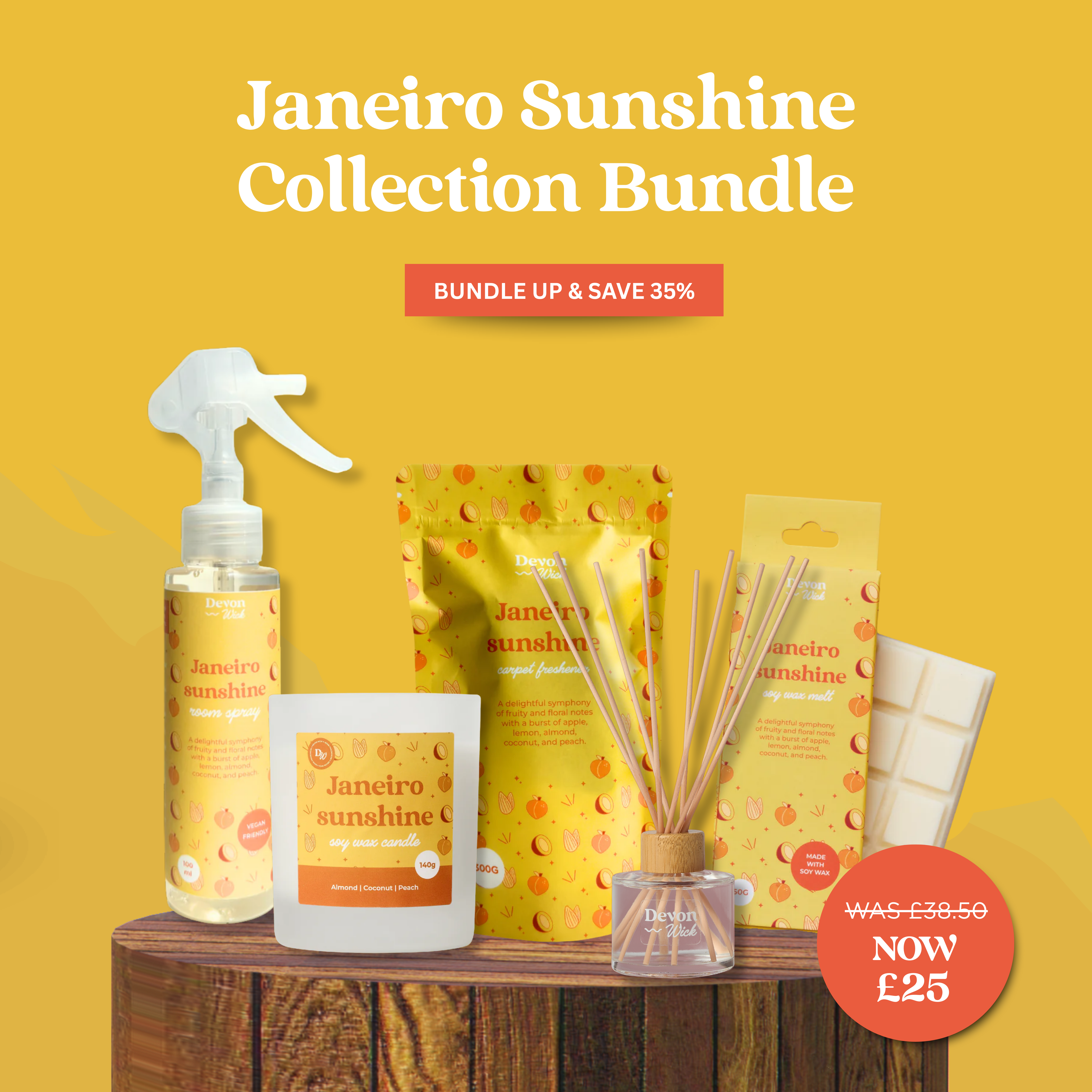 Janeiro Sunshine Collection Bundle