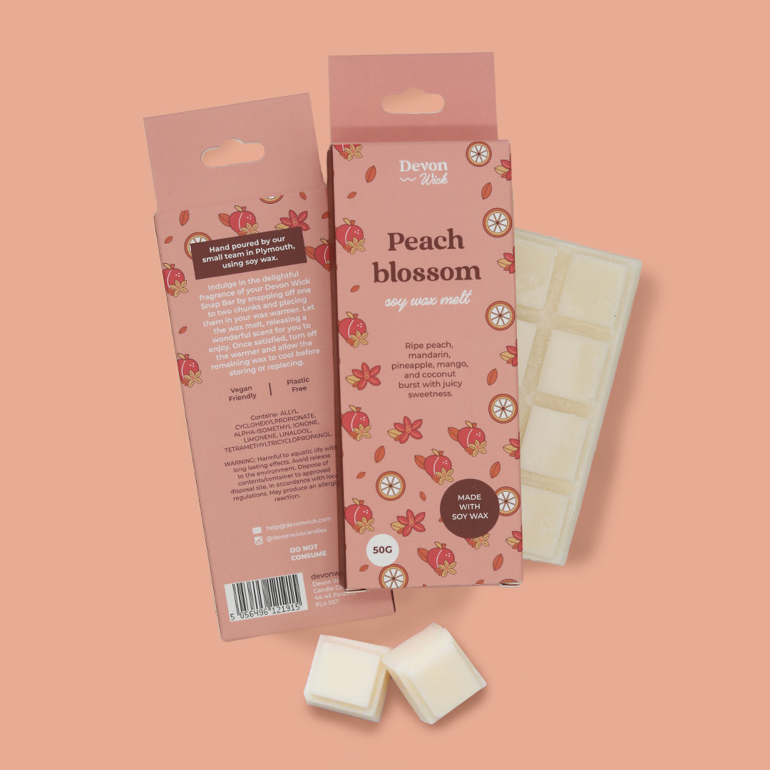 Peach Blossom Snap Bar Wax Melts