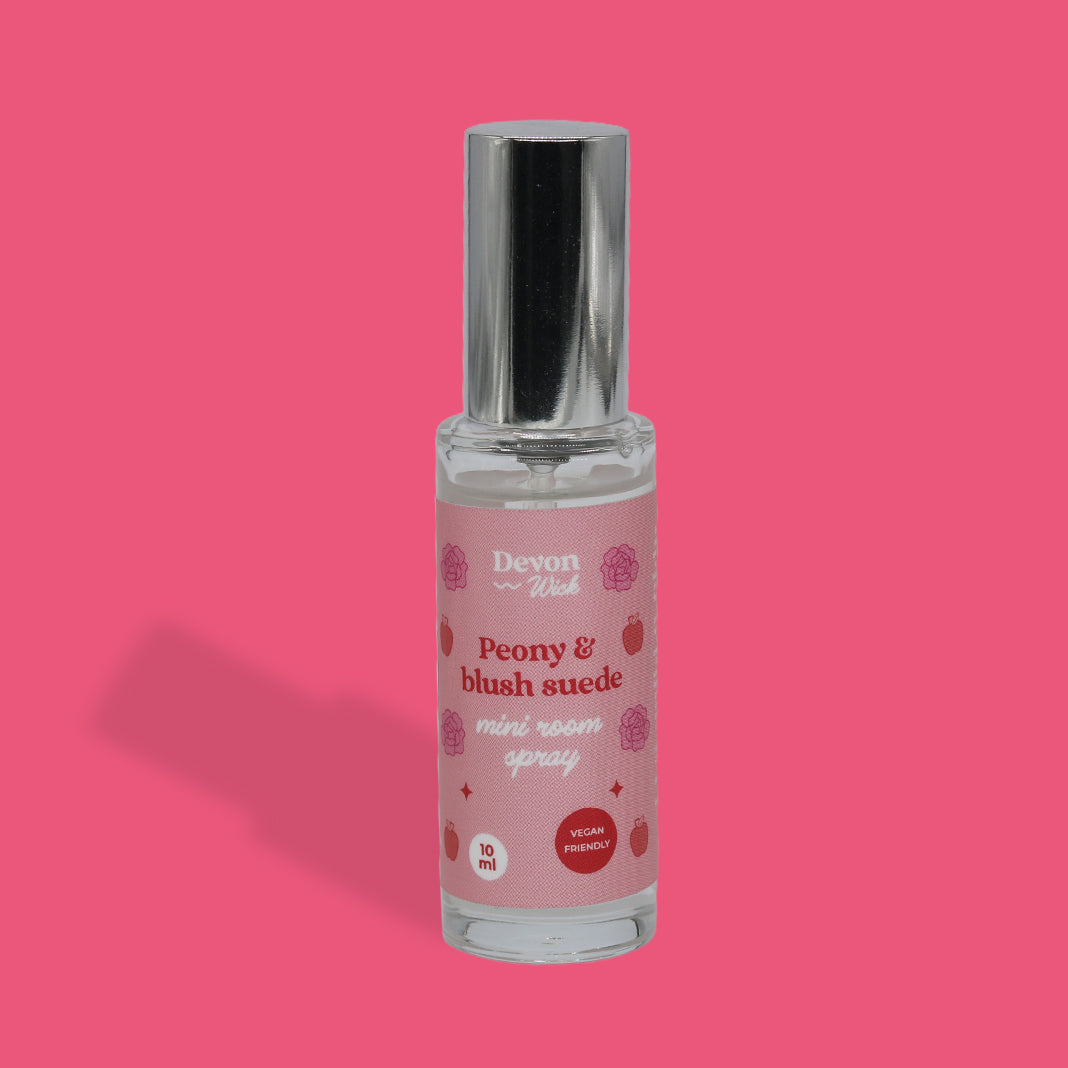 Peony & Blush Suede Mini Room Mist