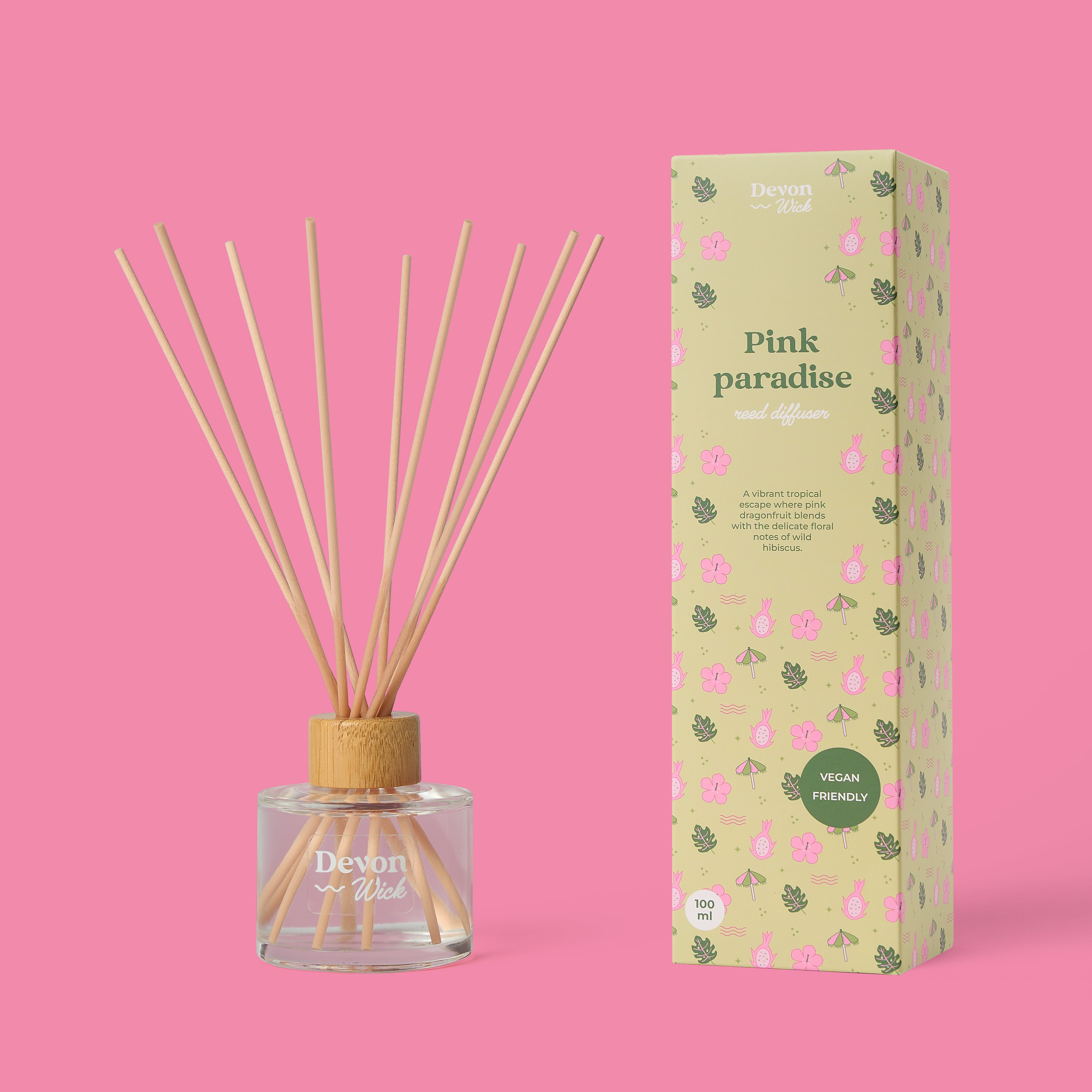 Pink Paradise Reed Diffuser