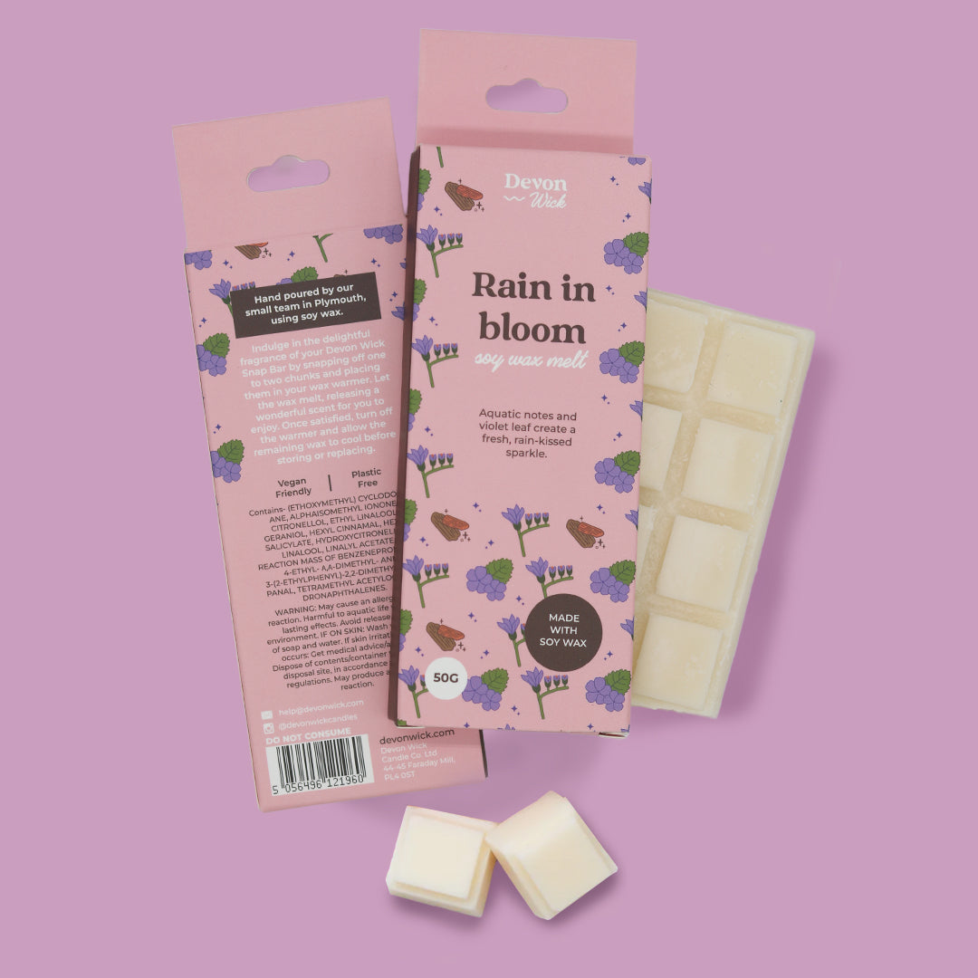 Rain in Bloom Snap Bar Wax Melts