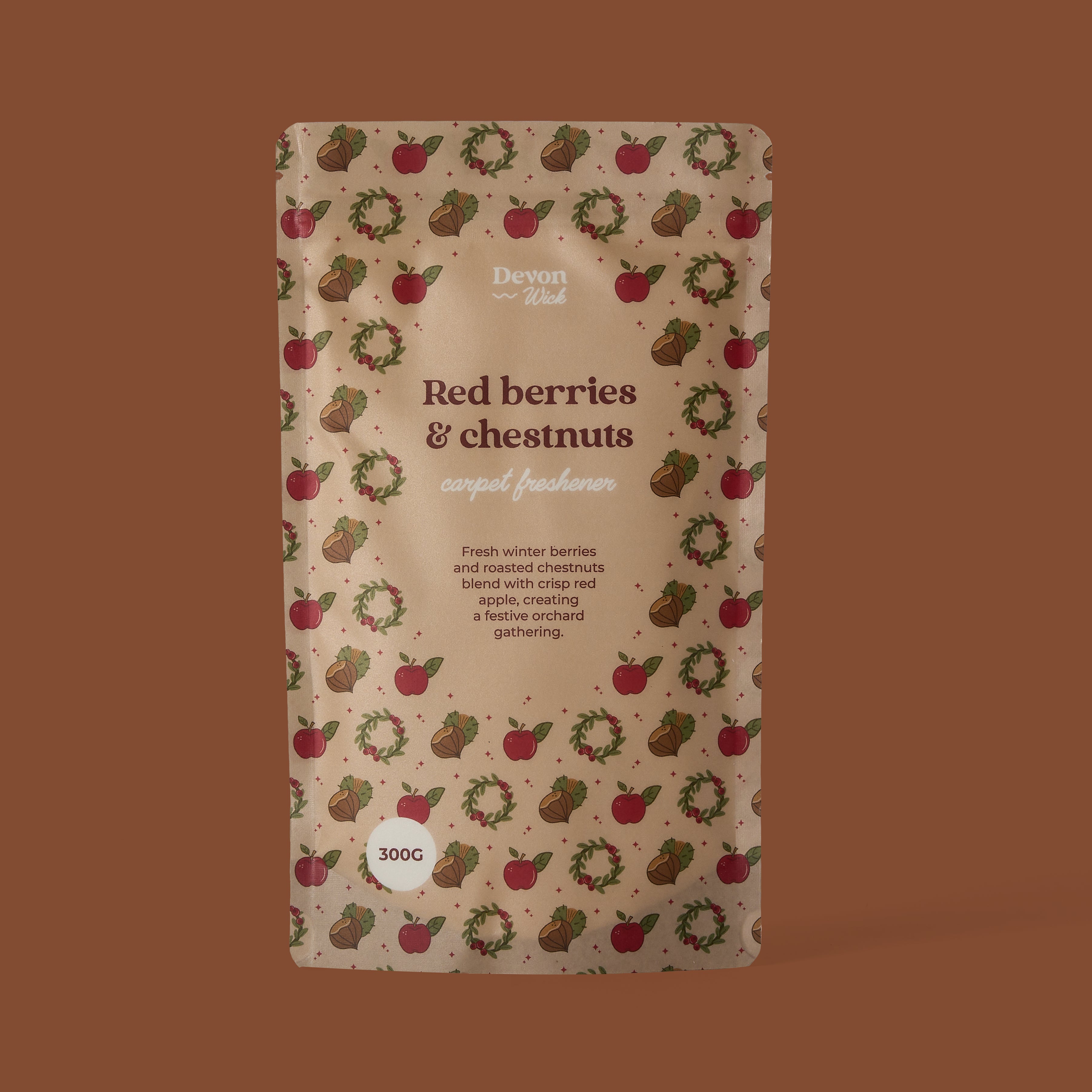 Red Berries and Chestnuts Carpet Freshener