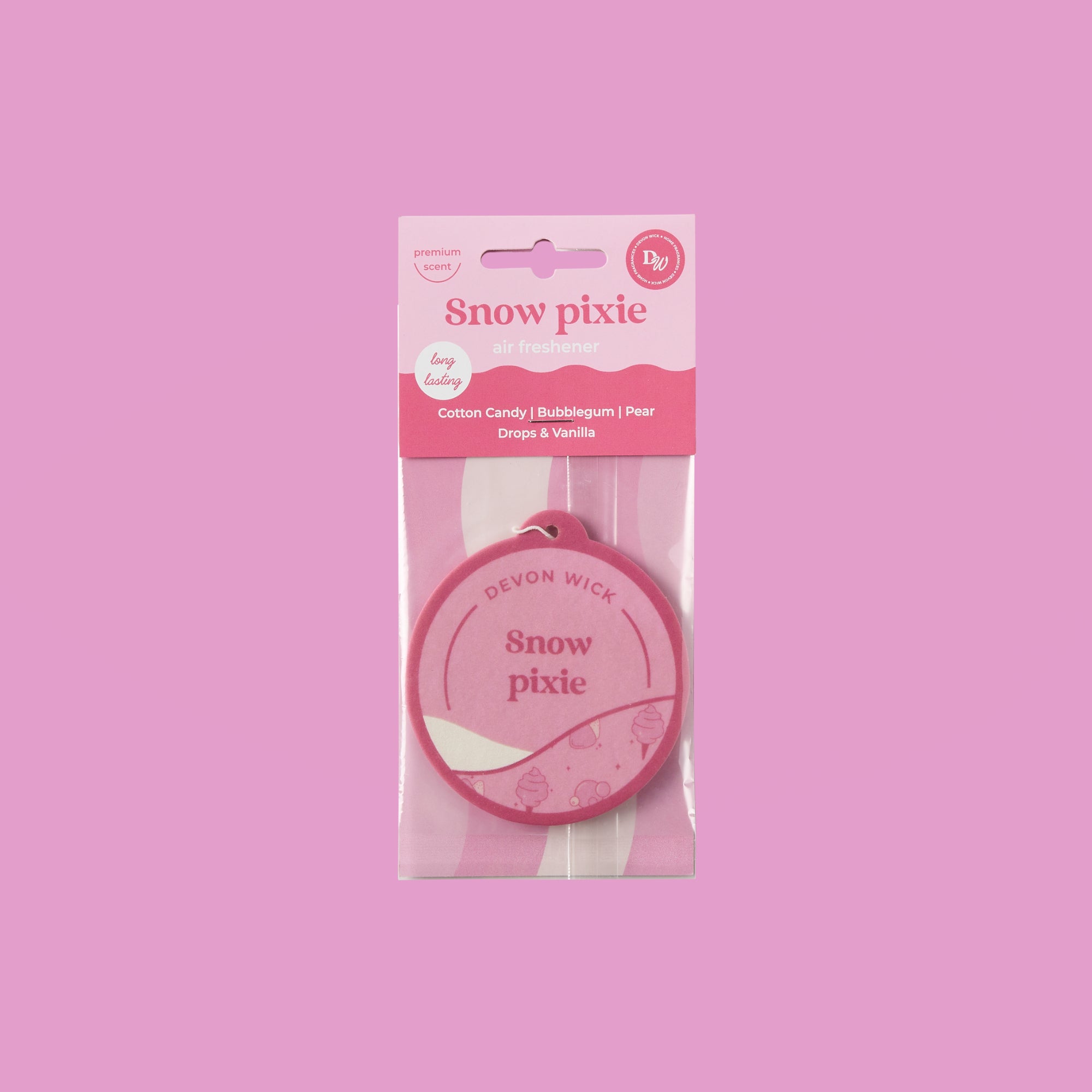Snow Pixie Car Air Freshener