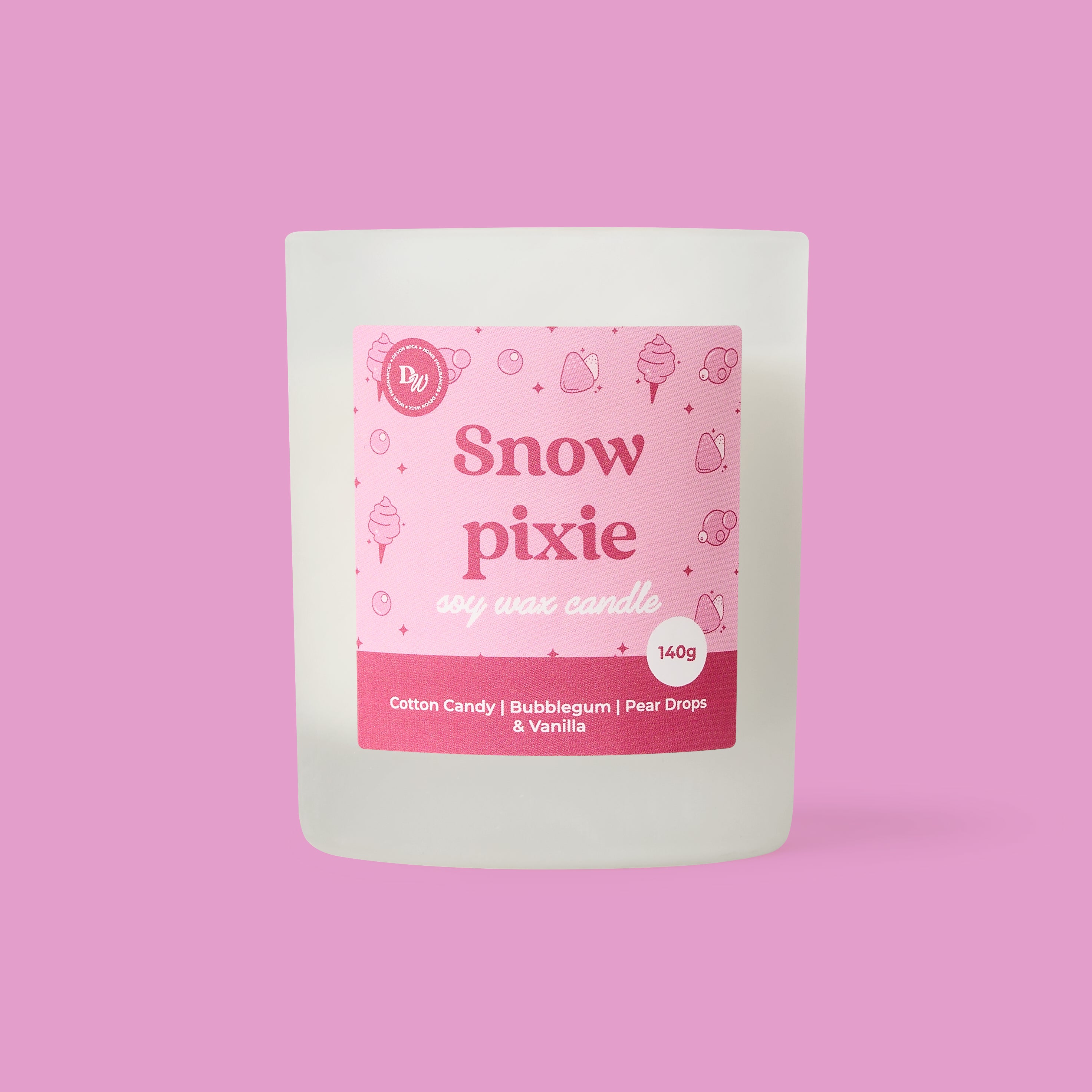 Snow Pixie Soy Wax Candle