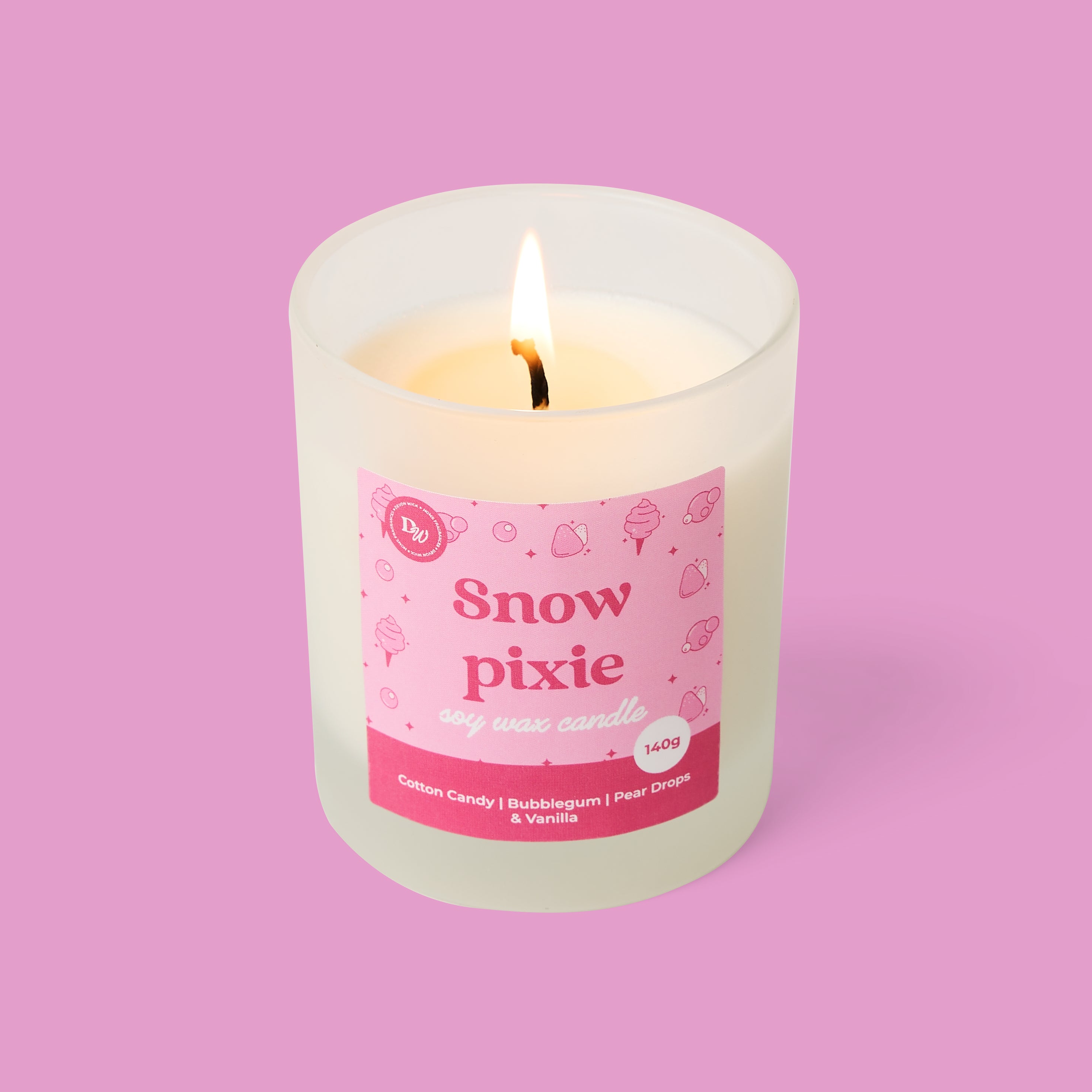 Snow Pixie Soy Wax Candle