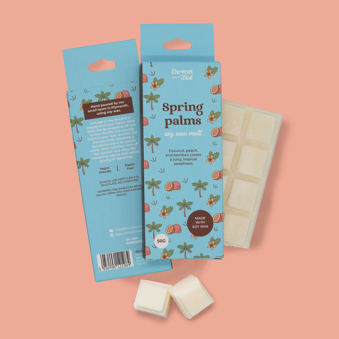 Spring Palms Snap Bar Wax Melts