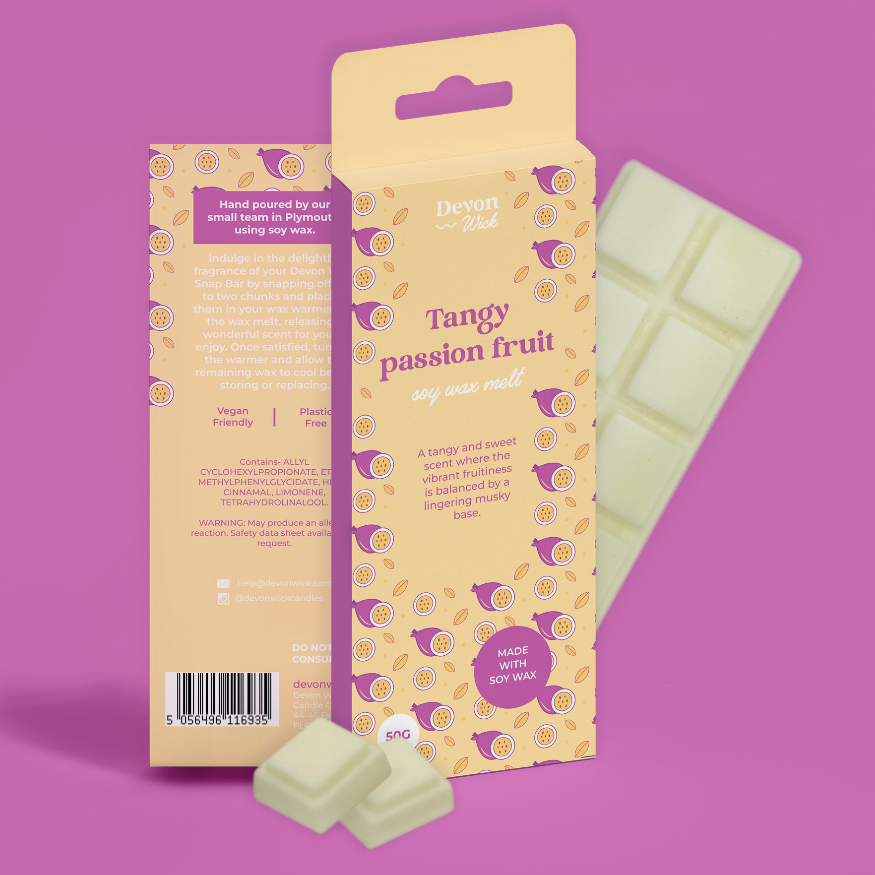 Tangy Passion Fruit Snap Bar Wax Melts