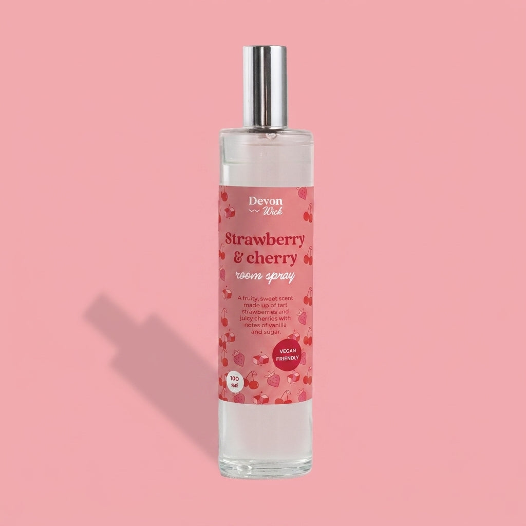Strawberry & Cherry Room & Linen Spray