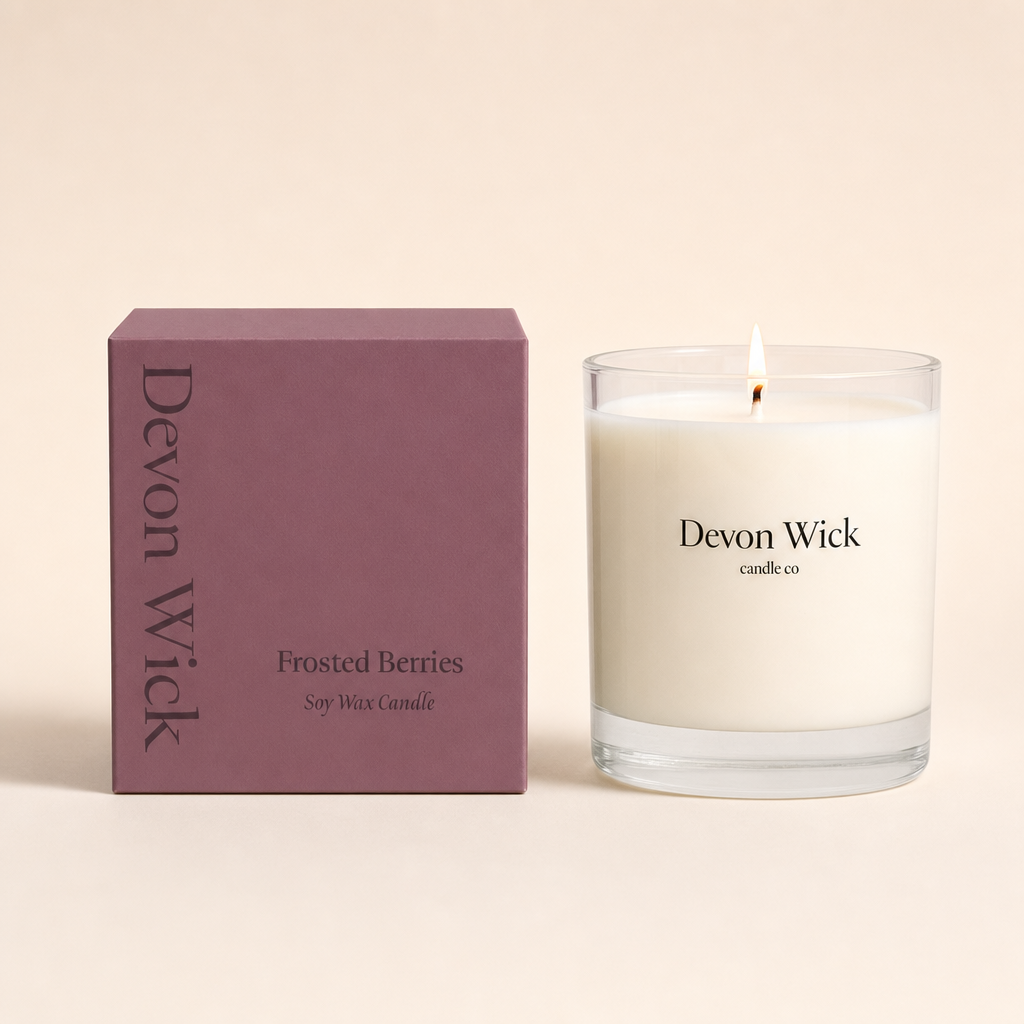 Frosted Berries Soy Wax Candle