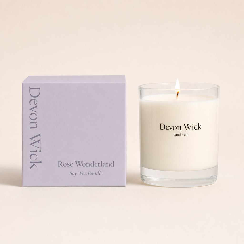 Rose Wonderland Soy Wax Candle