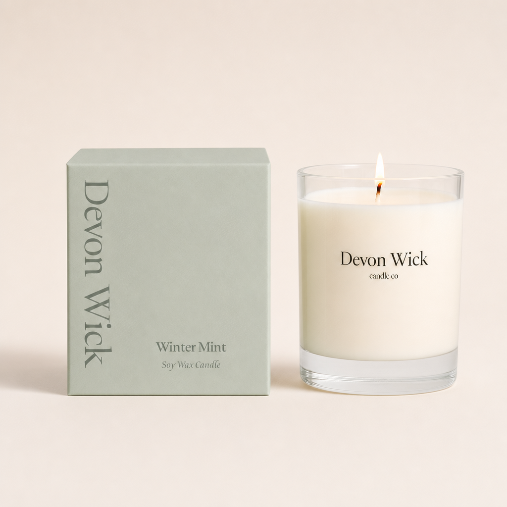Winter Mint Soy Wax Candle