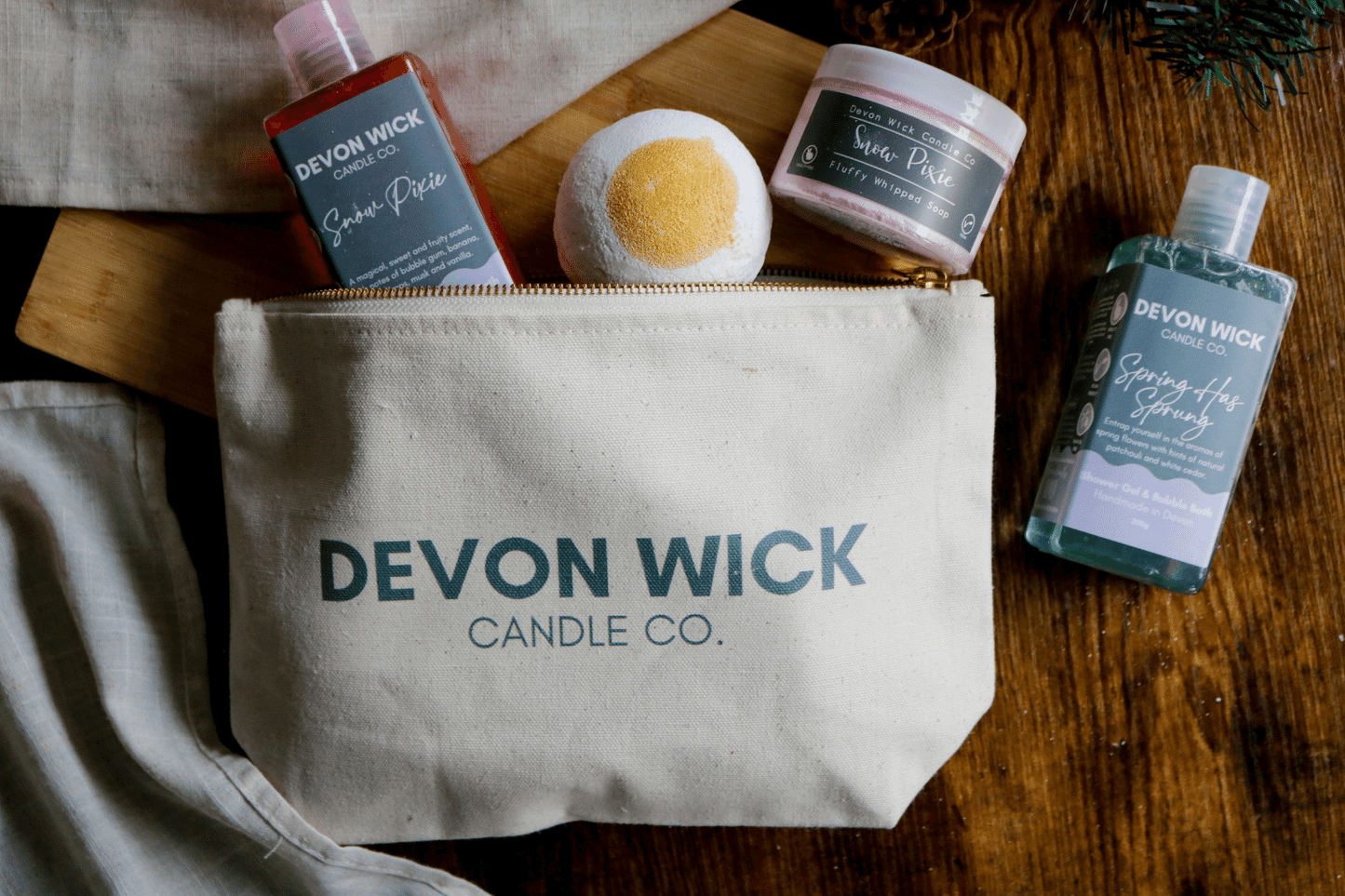 Devon Wick Candle Co. Limited Devon Wick Wash Bag