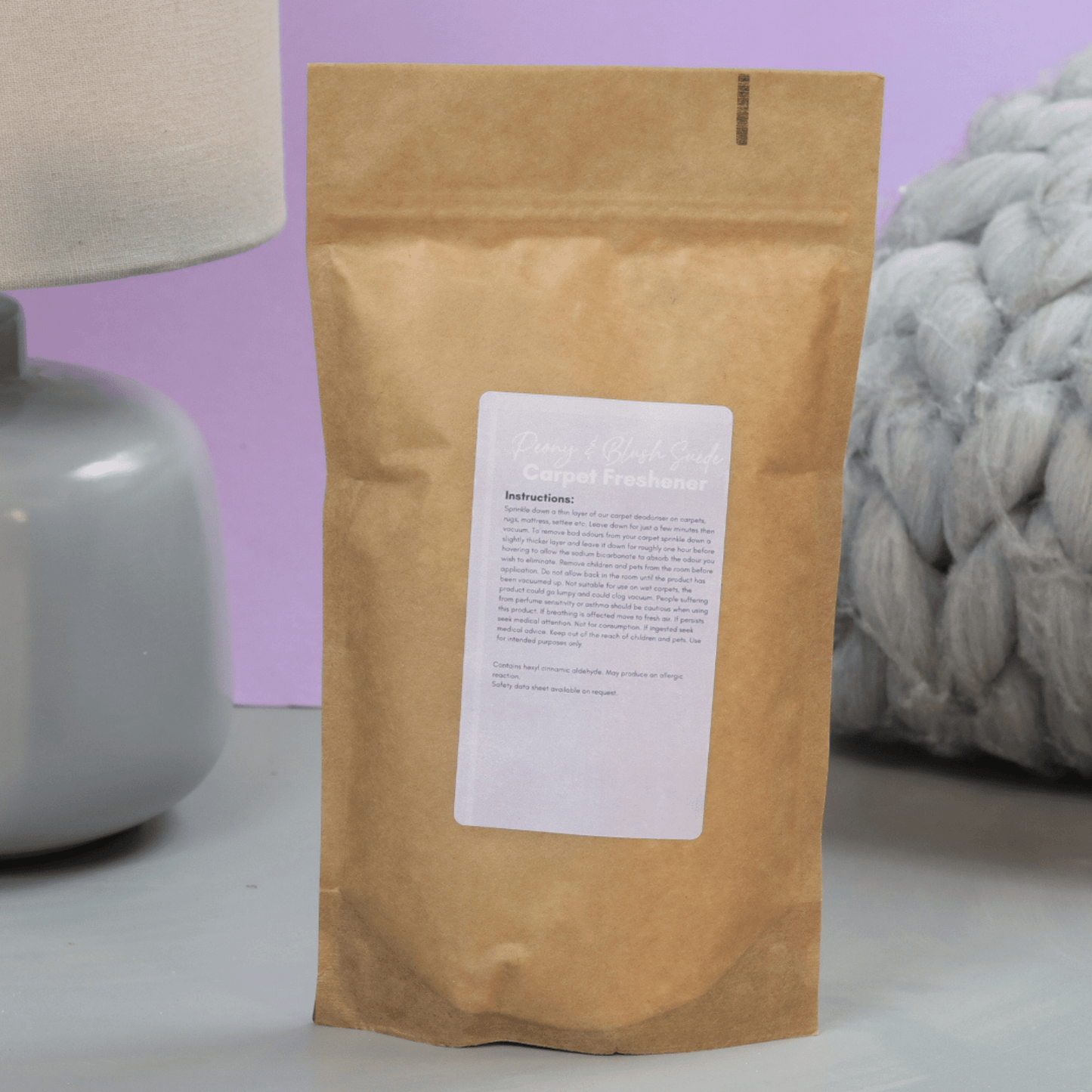 Devon Wick Candle Co. Limited Peony & Blush Suede Carpet Freshener