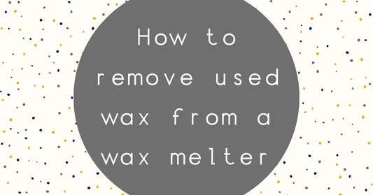 remove used wax from wax warmer