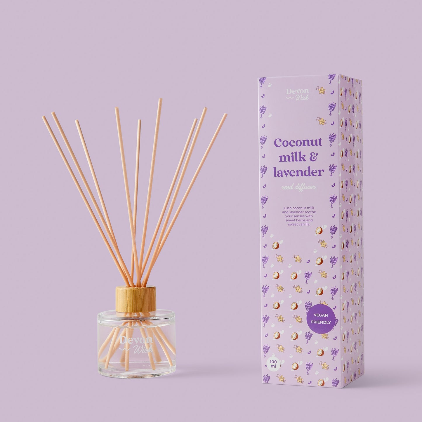 Coconut Milk & Lavender Reed Diffuser