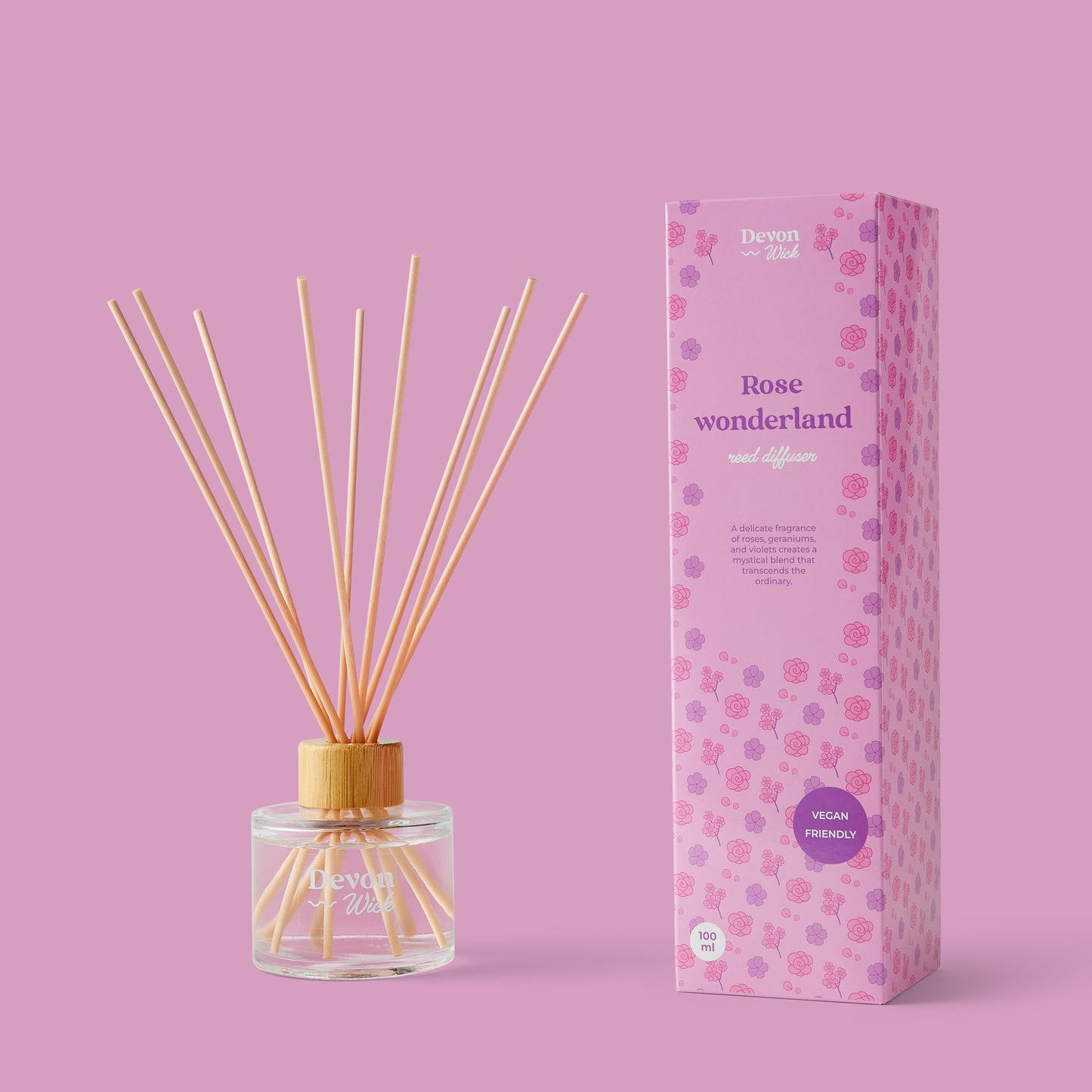 Rose Wonderland Reed Diffuser