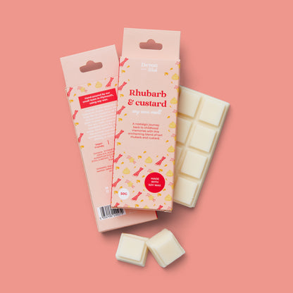 Rhubarb & Custard Snap Bar Wax Melts