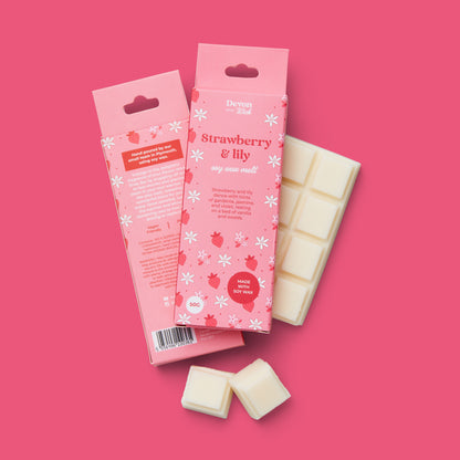 Strawberry & Lily Snap Bar Wax Melts