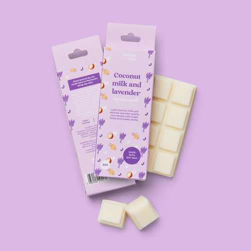 Coconut Milk & Lavender Snap Bar Wax Melts