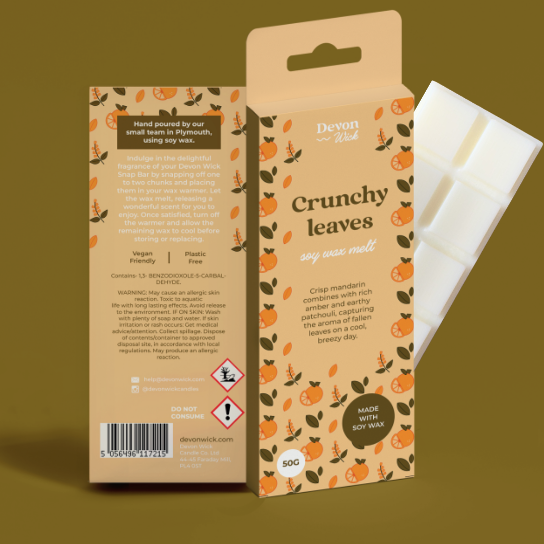 Crunchy Leaves Snap Bar Wax Melts