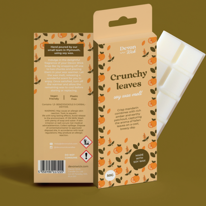 Crunchy Leaves Snap Bar Wax Melts