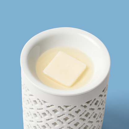 Matte White Lattice Wax Melter