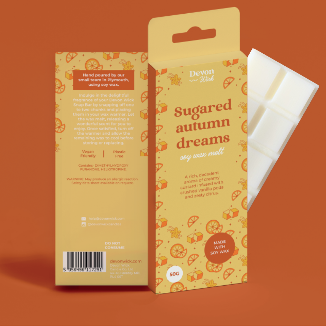 Sugared Autumn Dreams Snap Bar Wax Melts