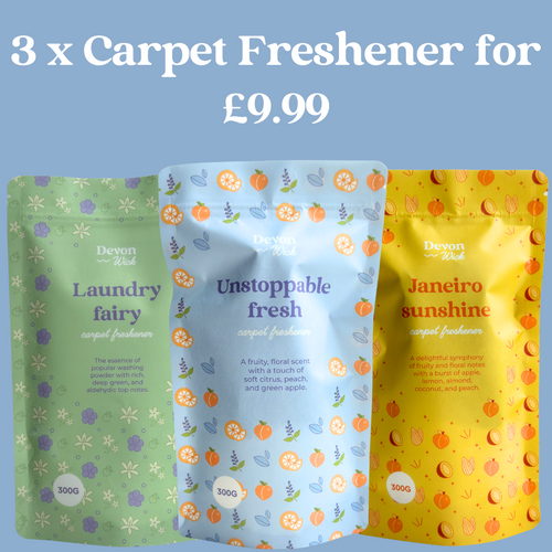 3 x Carpet Freshener