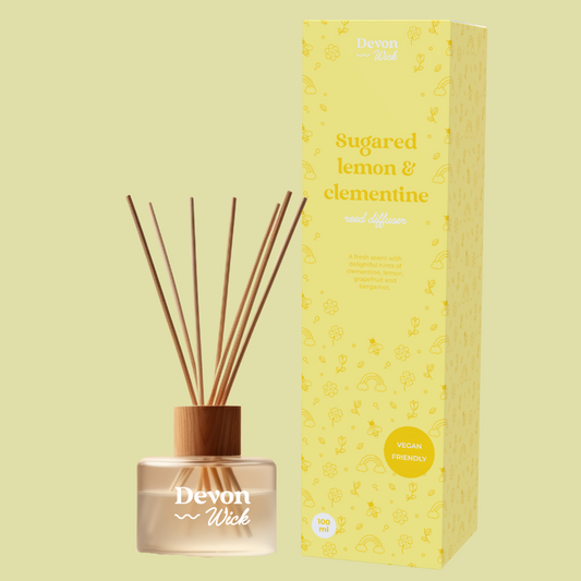 Sugared Lemon & Clementine Reed Diffuser
