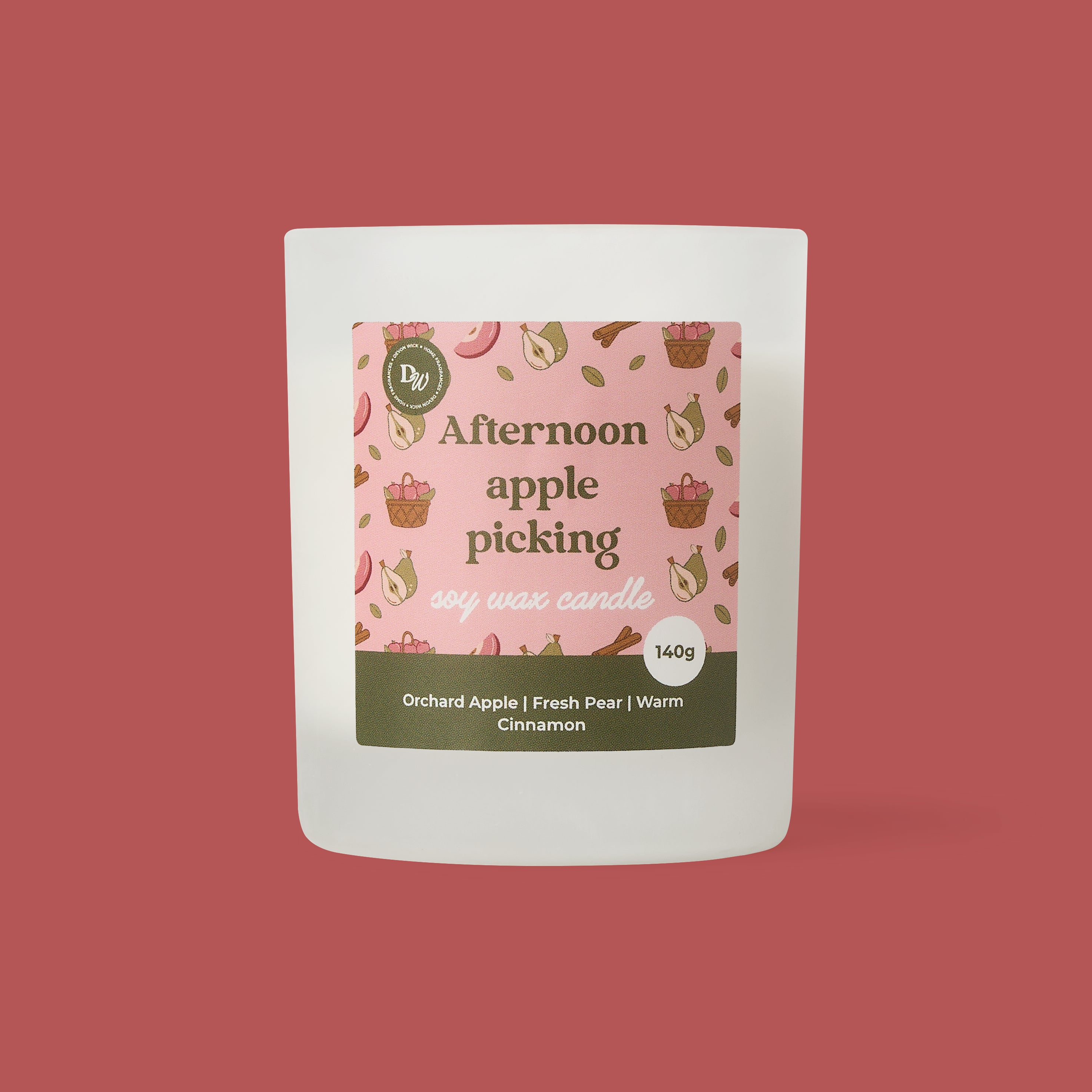 Afternoon Apple Picking Soy Wax Candle