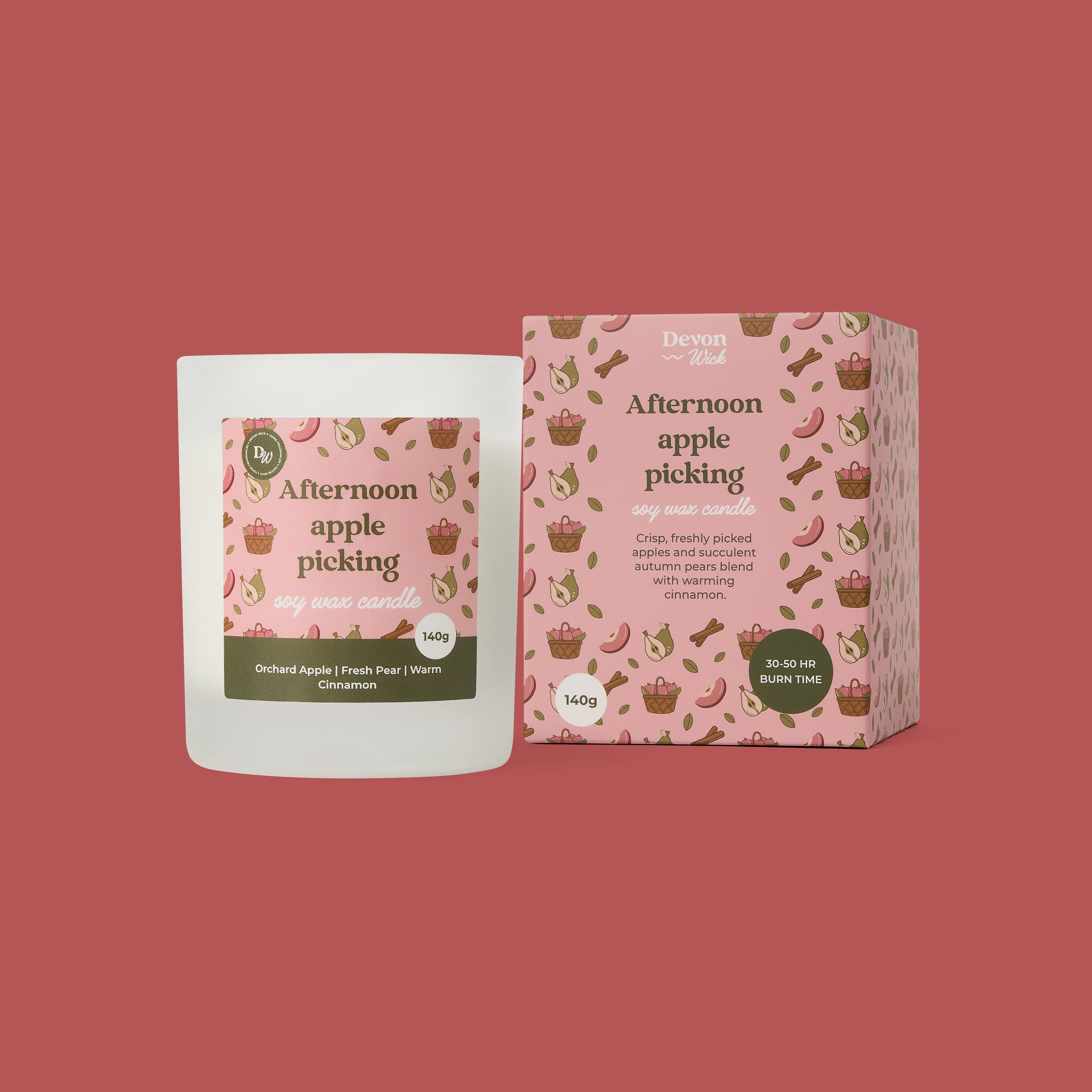 Afternoon Apple Picking Soy Wax Candle