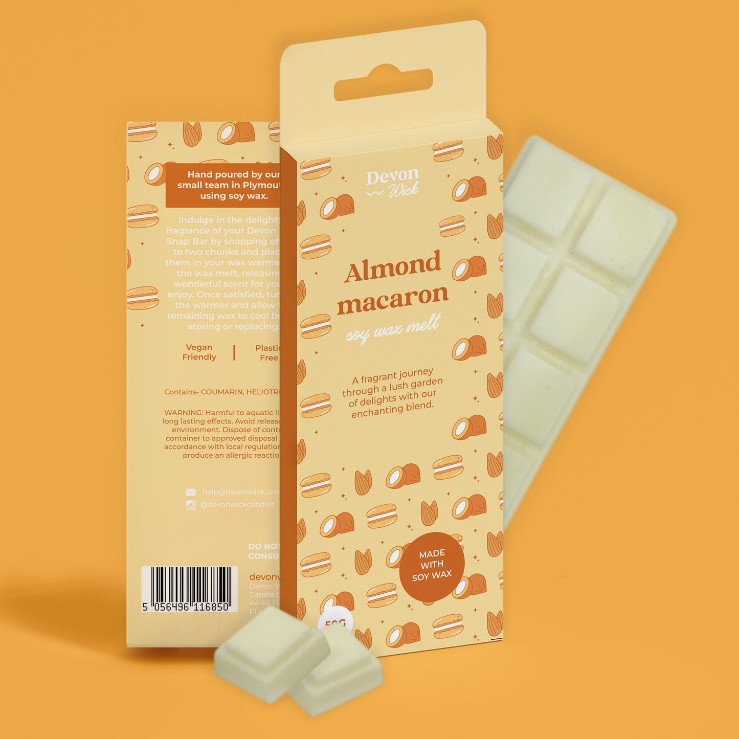 Almond Macaron Snap Bar Wax Melts