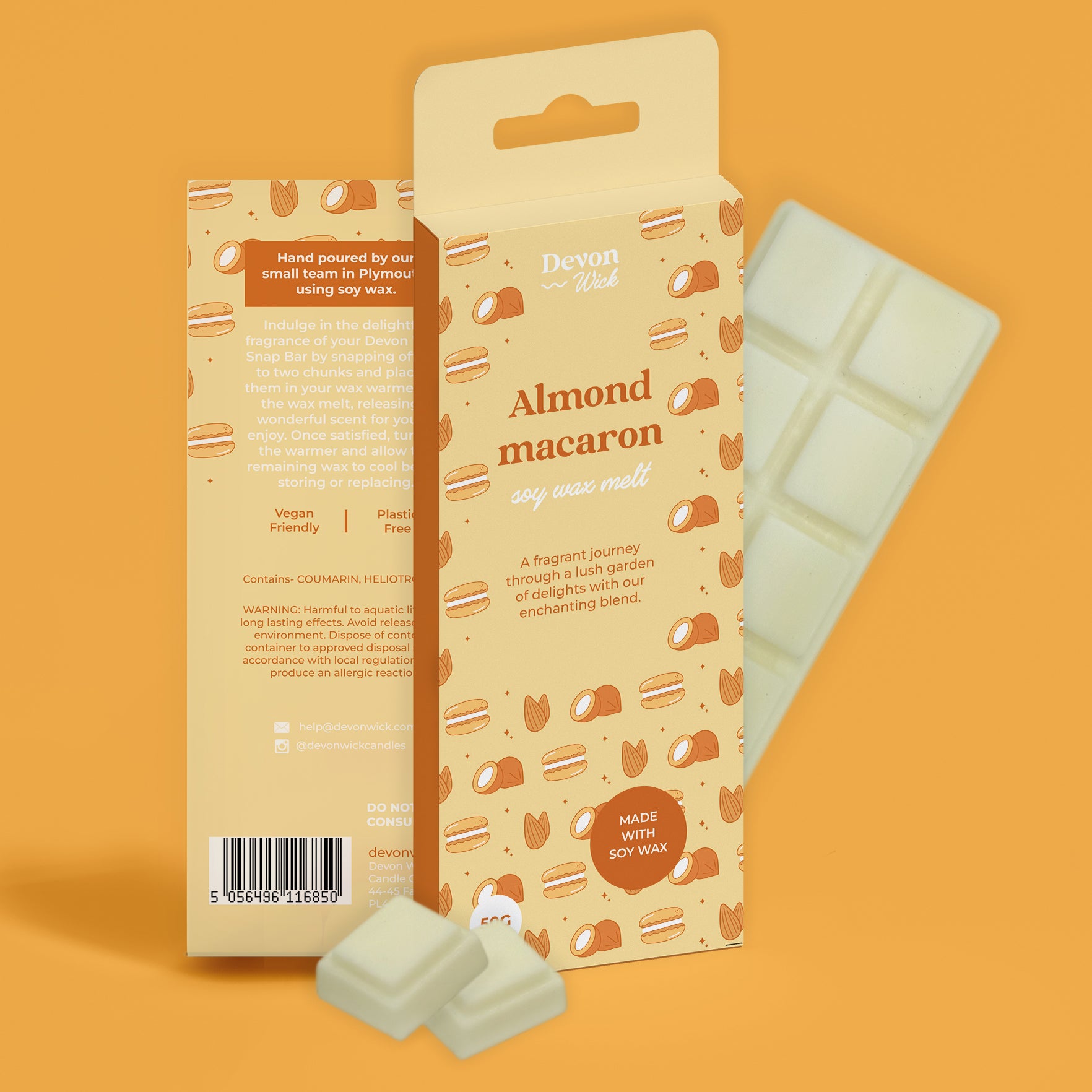 Almond Macaron Snap Bar Wax Melts