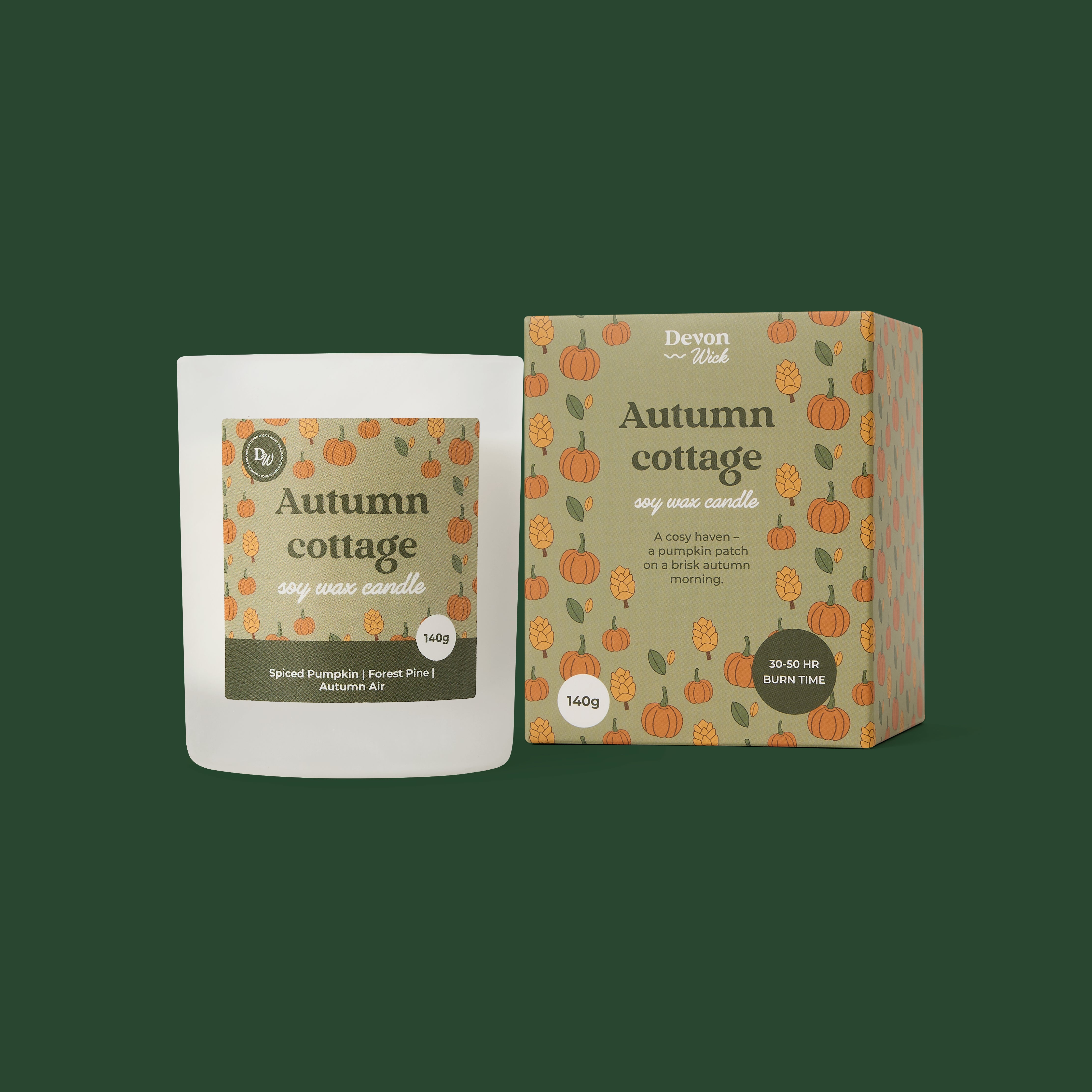 Autumn Cottage Soy Wax Candle