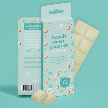 Beach Water Coconut Snap Bar Wax Melts