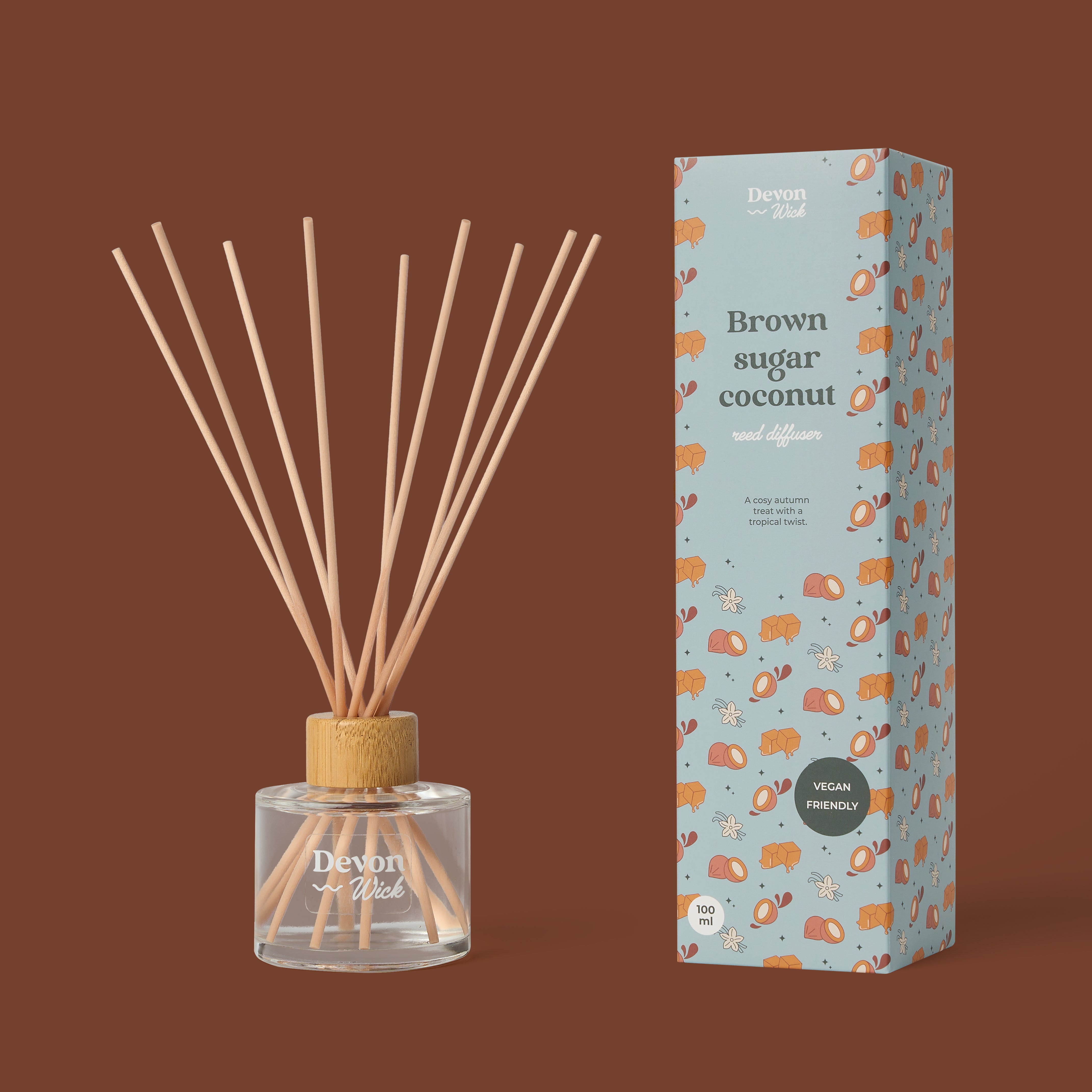 Brown Sugar Coconut Reed Diffuser
