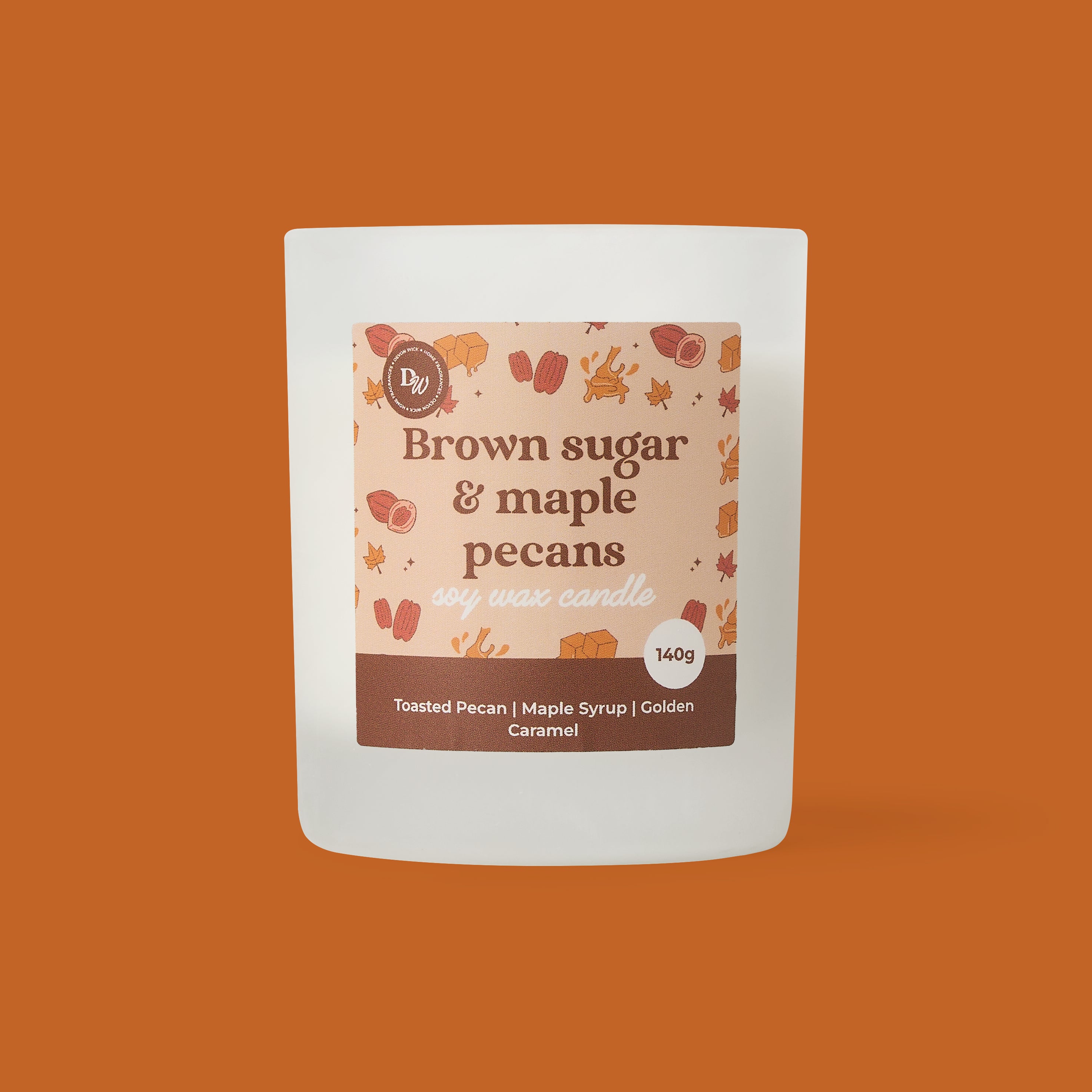 Brown Sugar & Maple Pecans Soy Wax Candle