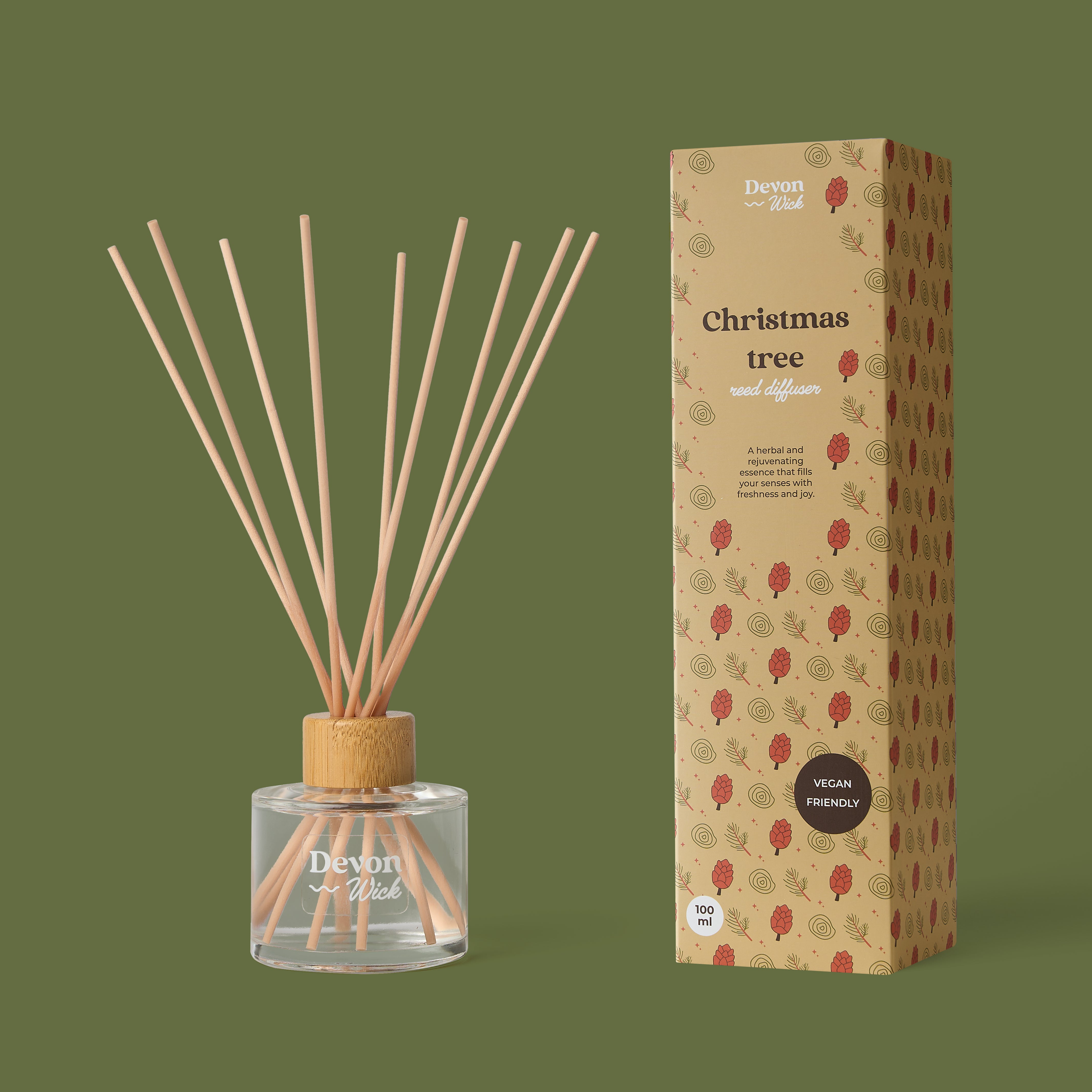 Christmas Tree Reed Diffuser
