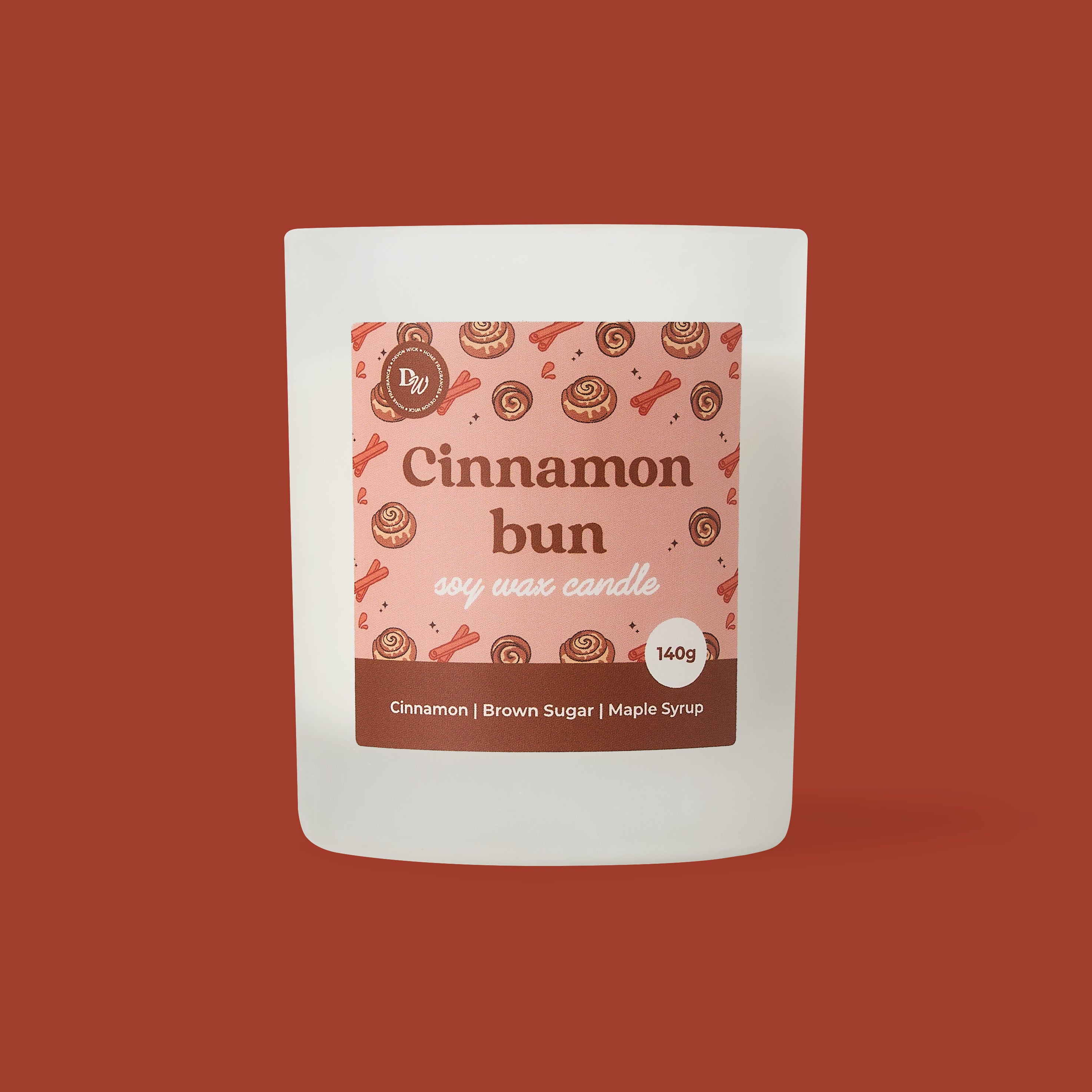 Cinnamon Bun Soy Wax Candle