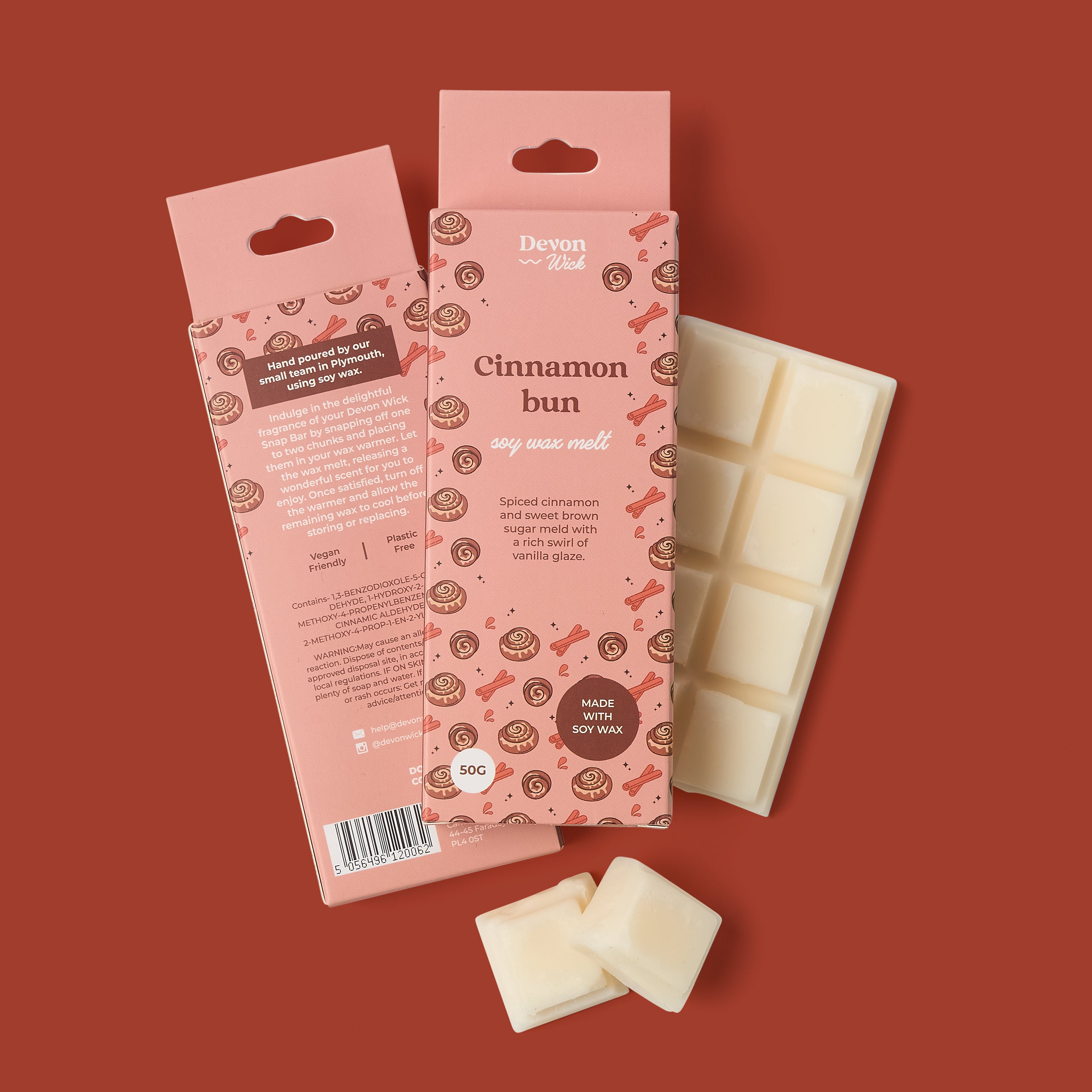 Cinnamon Bun Snap Bar Wax Melts