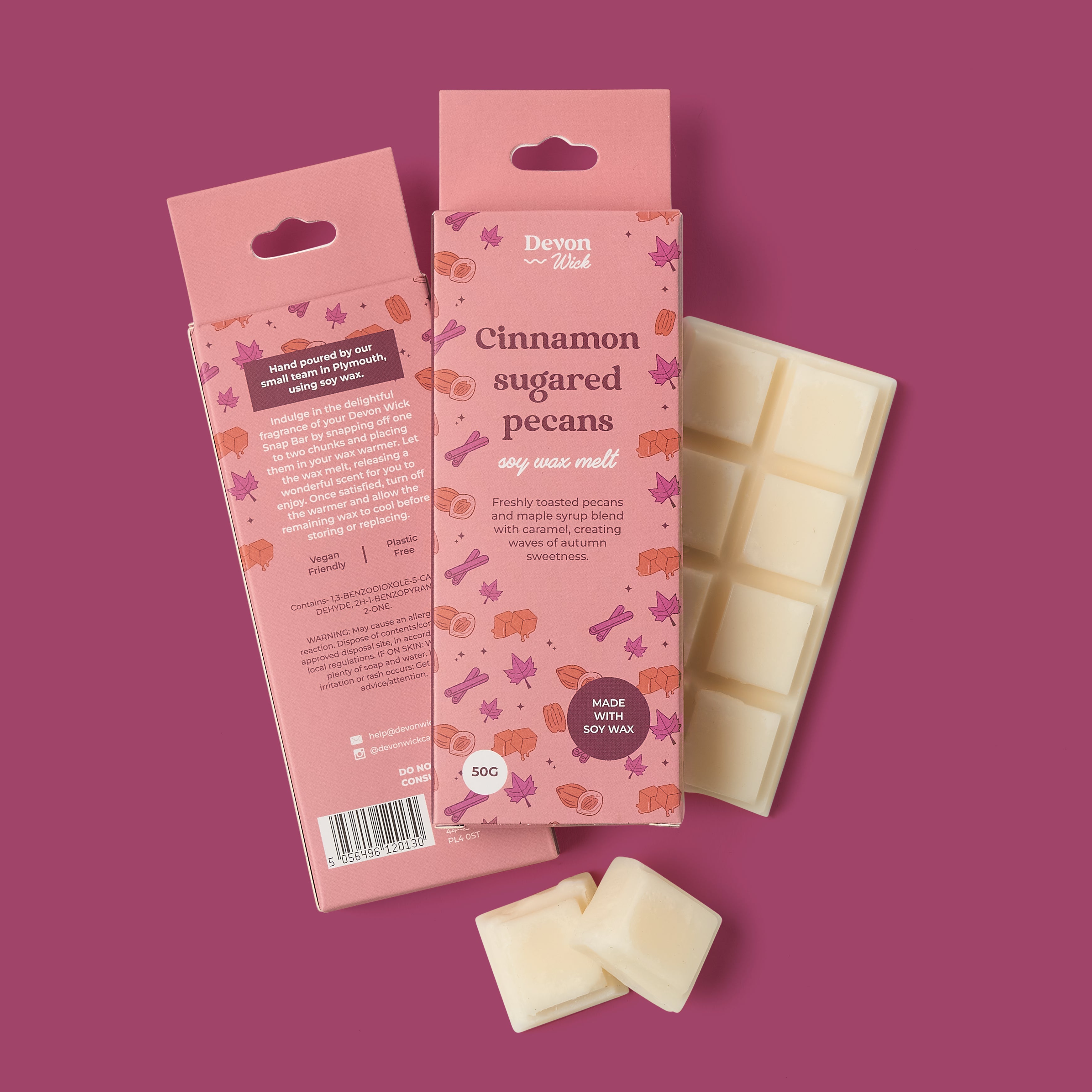 Cinnamon Sugared Pecans Snap Bar Wax Melts