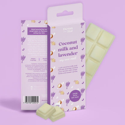 Coconut Milk & Lavender Snap Bar Wax Melts